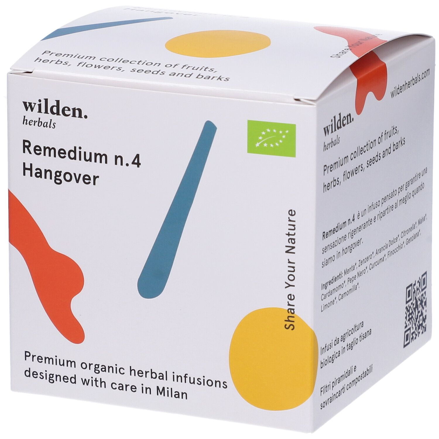 Wilden Remedium n.4 Hangover Filtri per Infusione