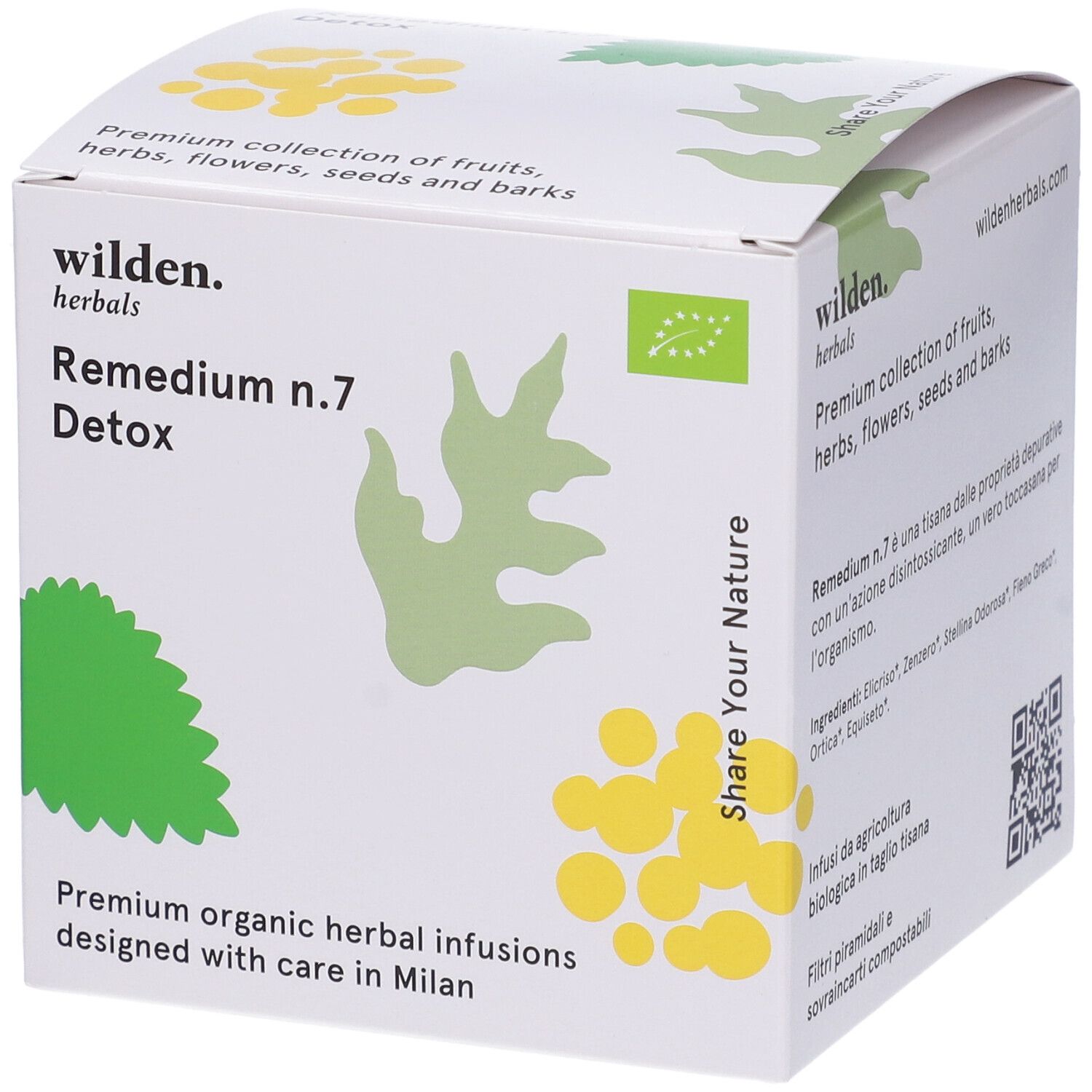 Wilden Remedium n.7 Detox Filtri per Infusione