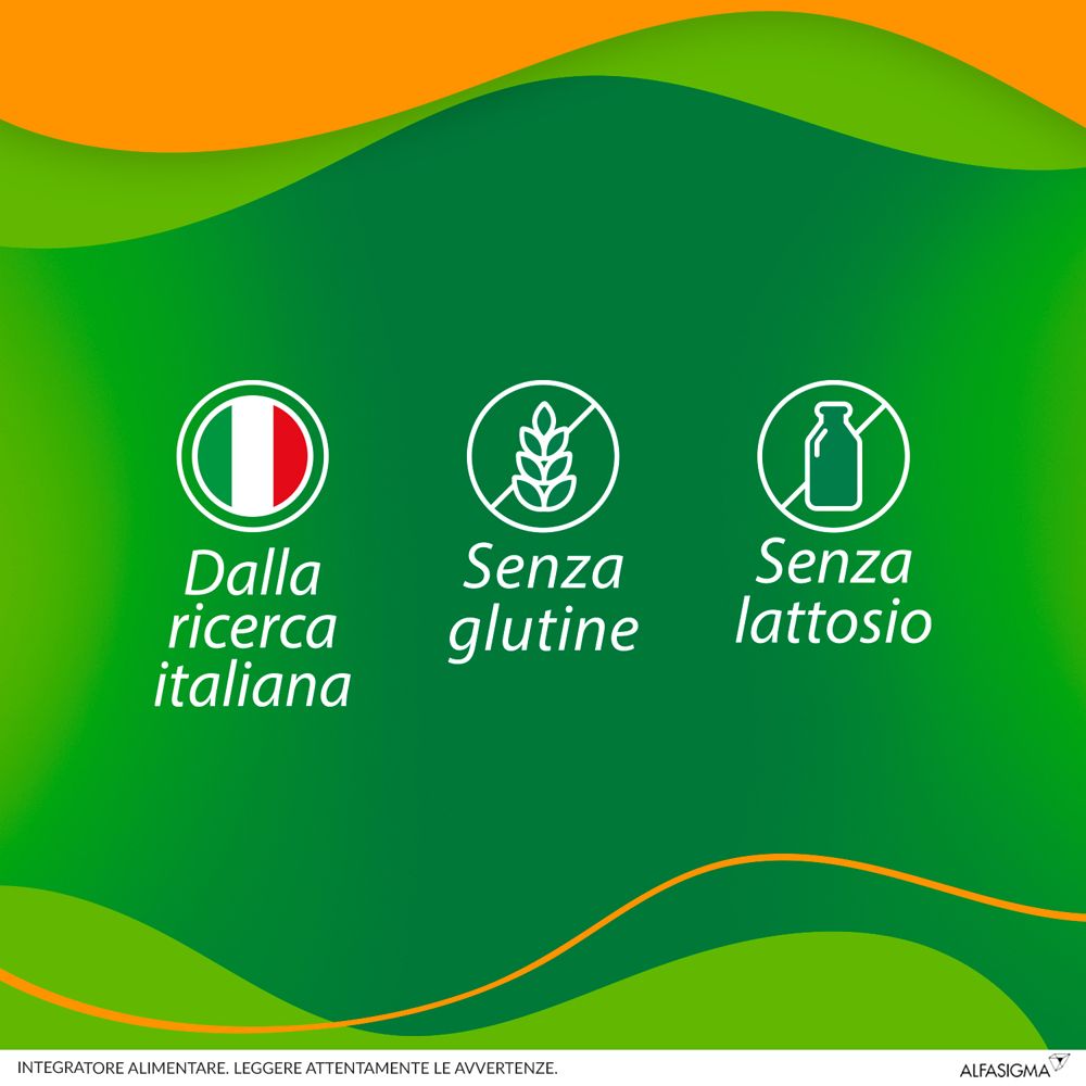 Symboles : Recherche italienne, sans gluten, sans lactose. Fond vert.