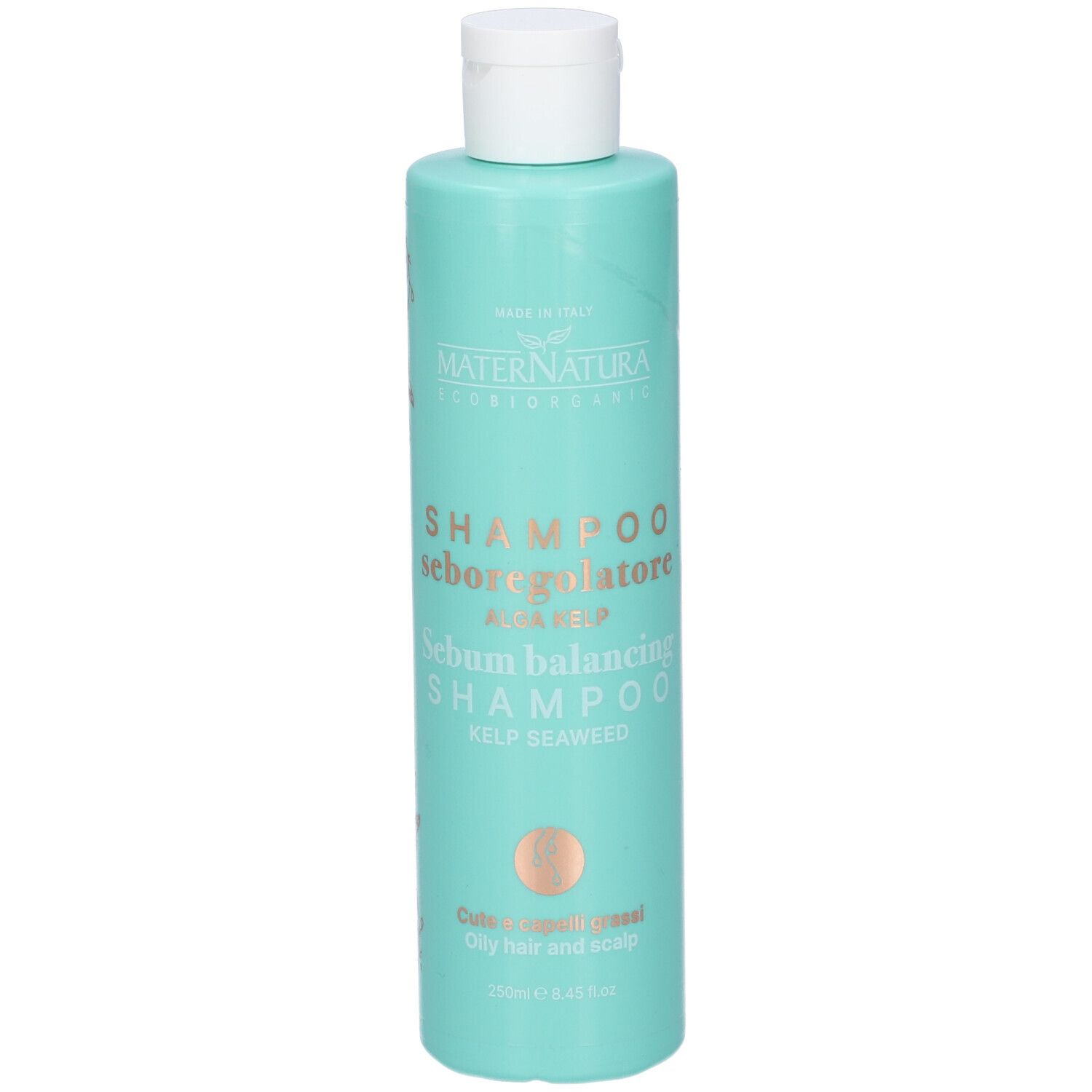 MaterNatura Shampoo Seboregolatore all'Alga Kelp