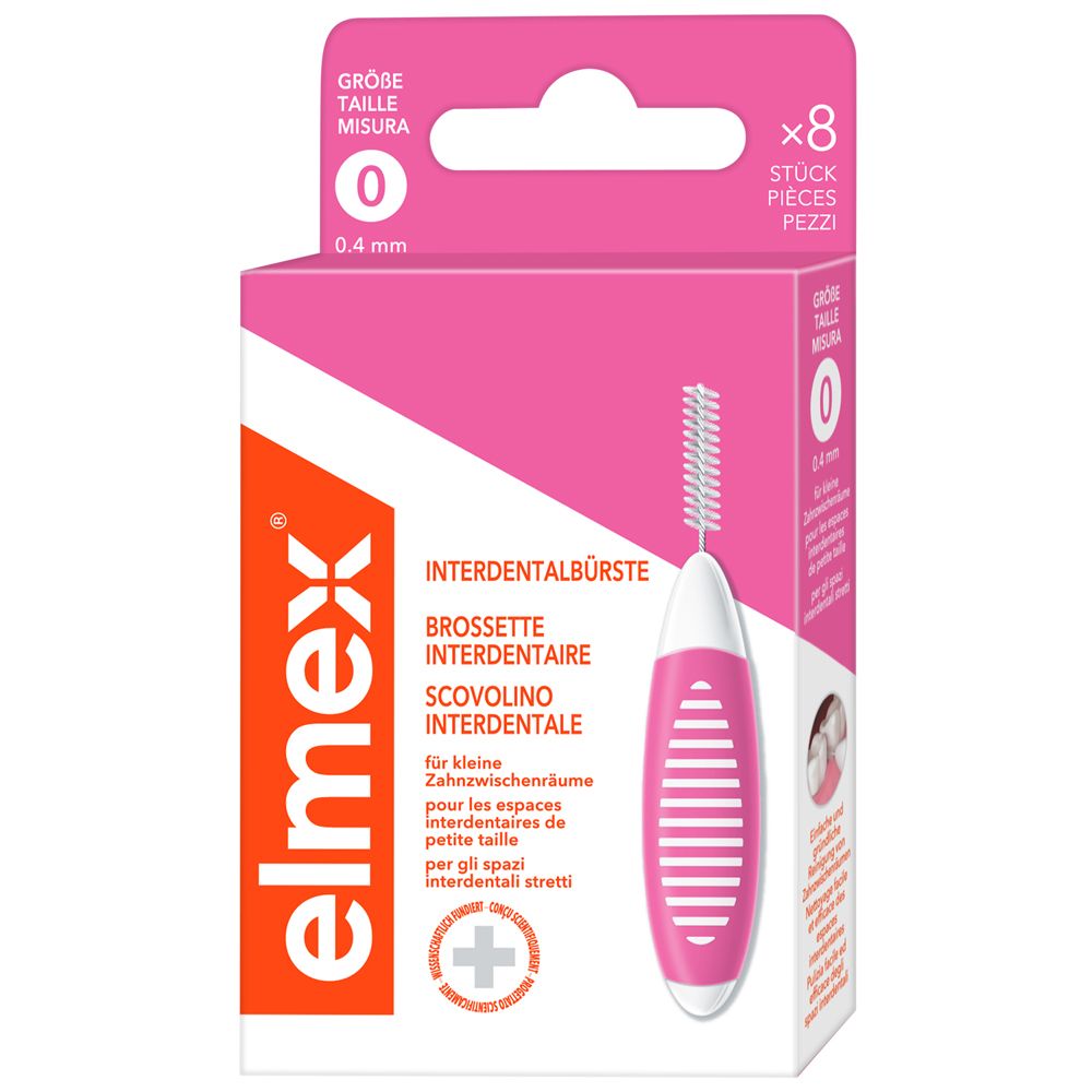 Colgate-Palmolive Commerc.srl Scovolino Interdentale Elmex Interdental Pink 0,4Mm - Immagine 6