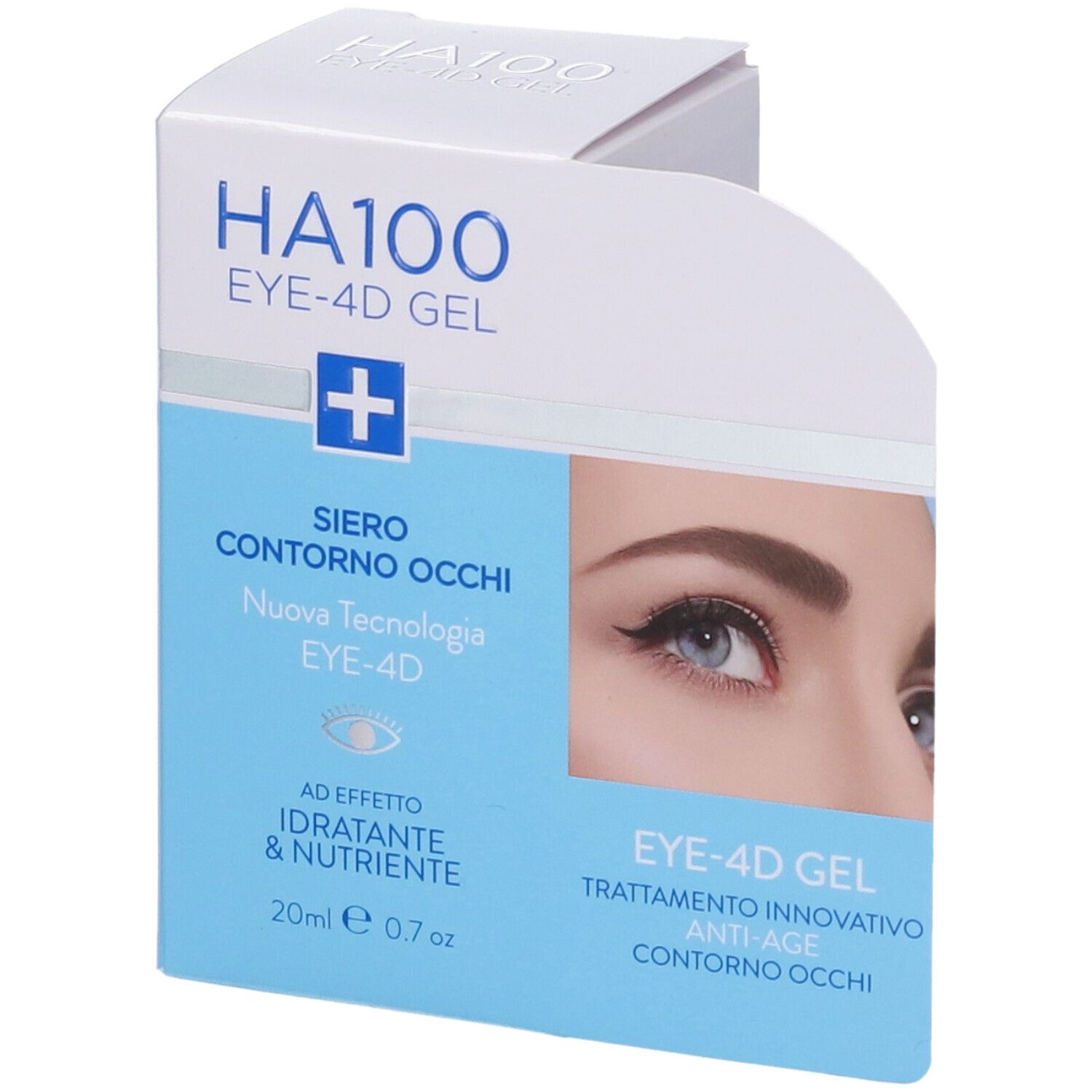 HA100 Siero Gel Contorno Occhi Eye-4D