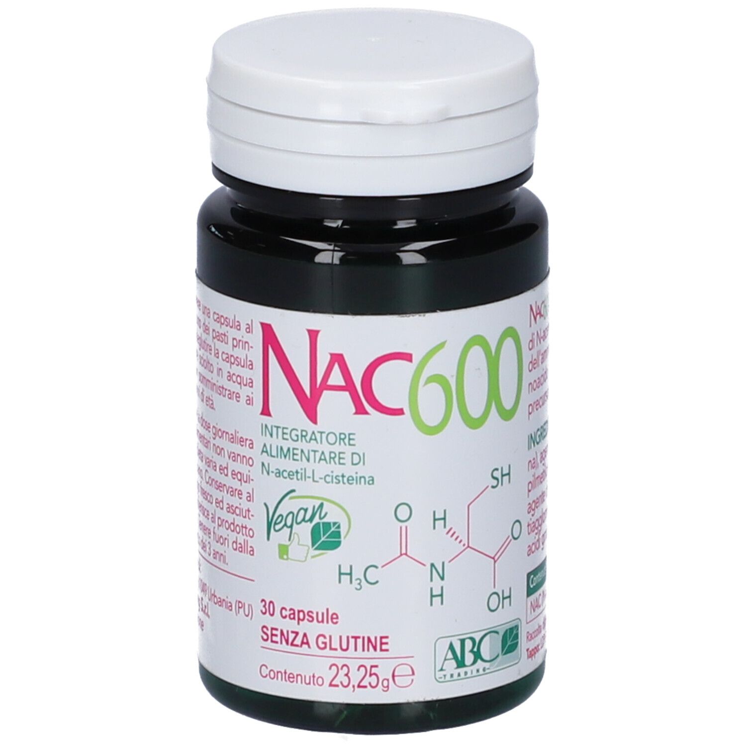 A.b.c. Trading Nac 600 30 Capsule - Immagine 5