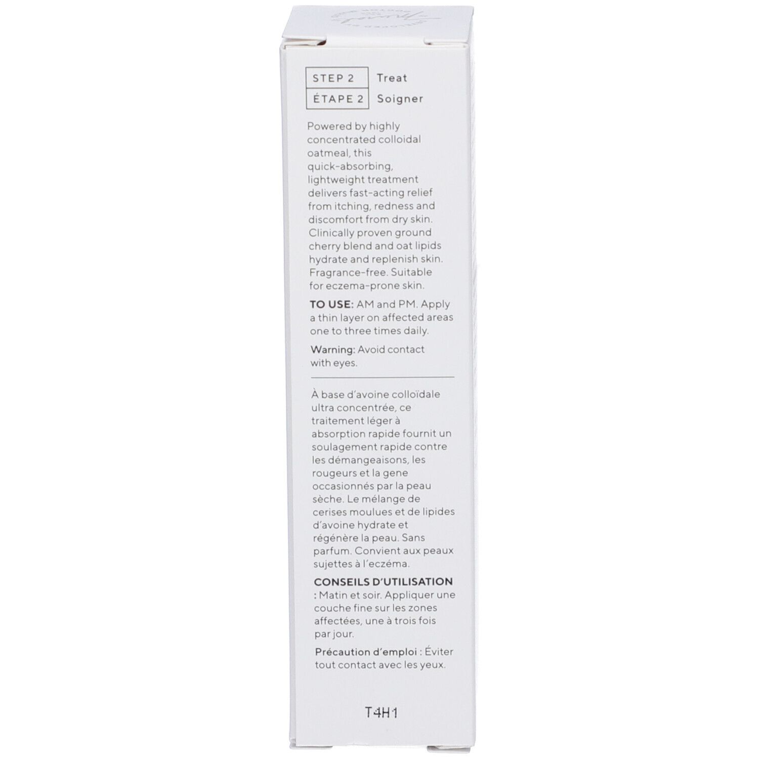 Produktverpackung, Schachtel, Seite. Text: Inhaltsstoffe.