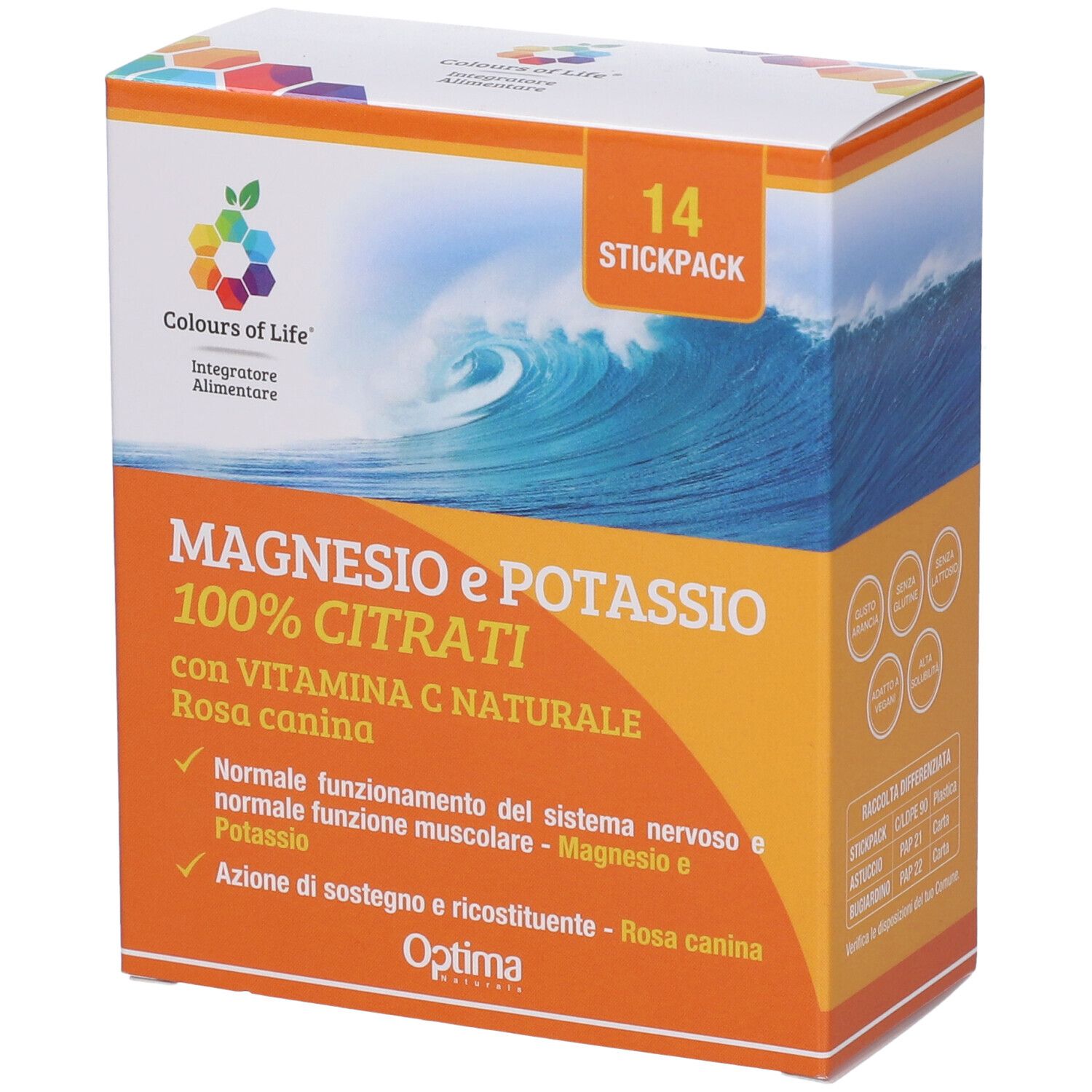 Magnesio Potassio Vit C 14 Stick