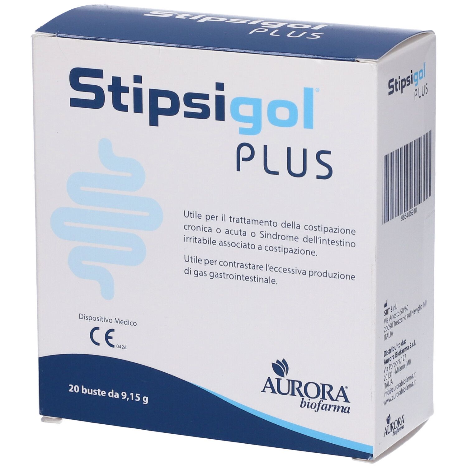 Stipsigol Plus - Dispositivo Medico Per L'intestino 20 Buste - Immagine 5