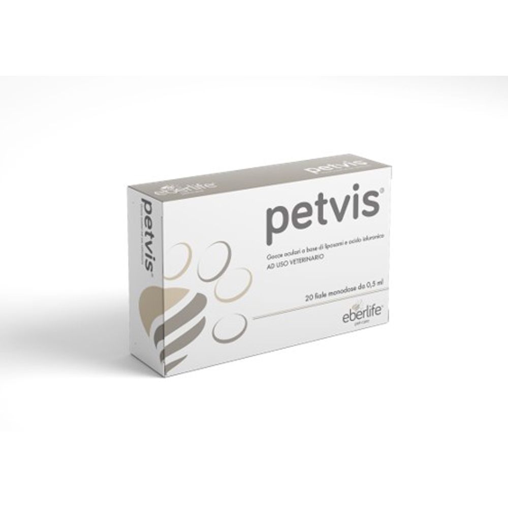 Eberlife Petvis Fiale Monodose Gocce Oculari ad Uso Veterinario