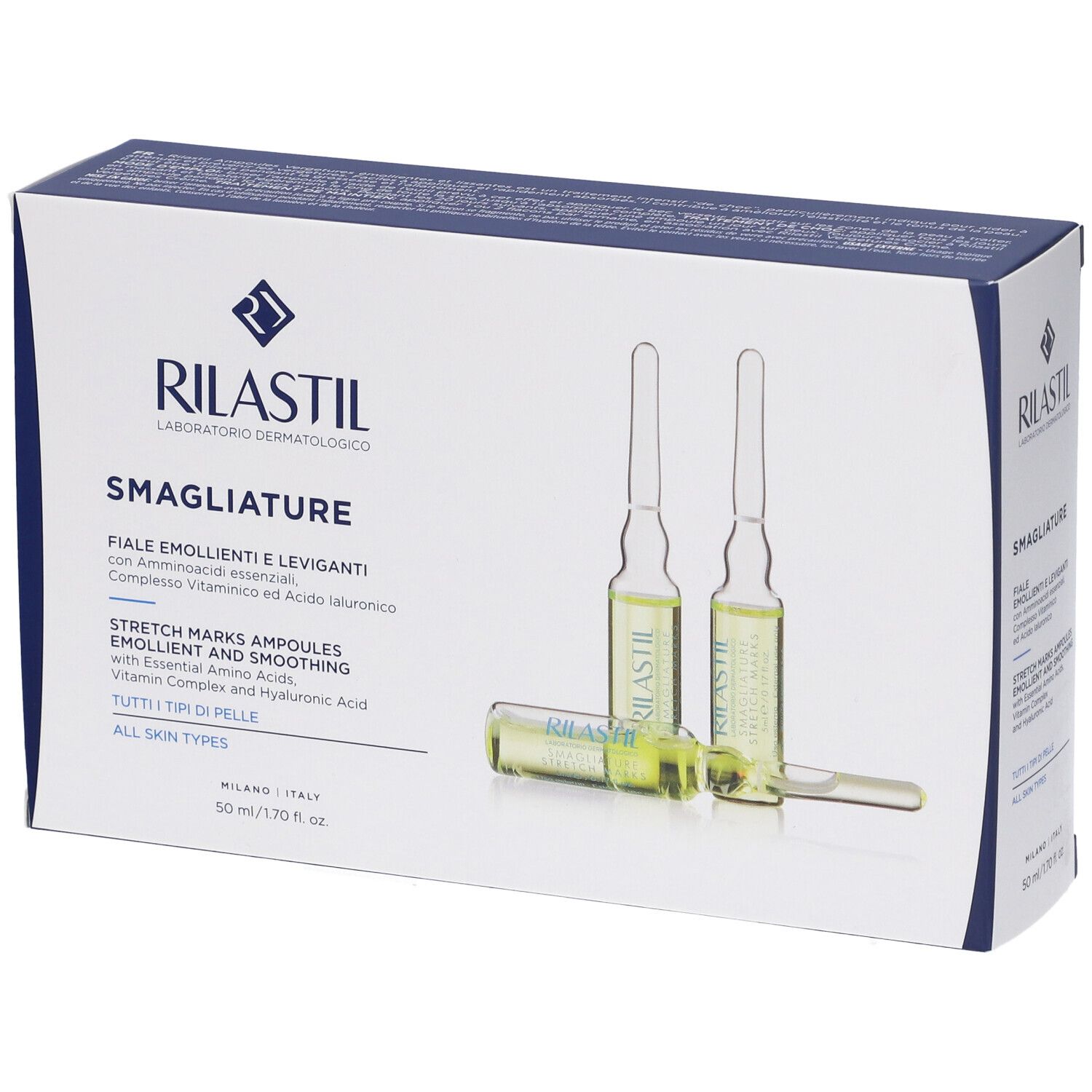 Rilastil Smagliature 10Fx5Ml 10x5 ml Ampullen