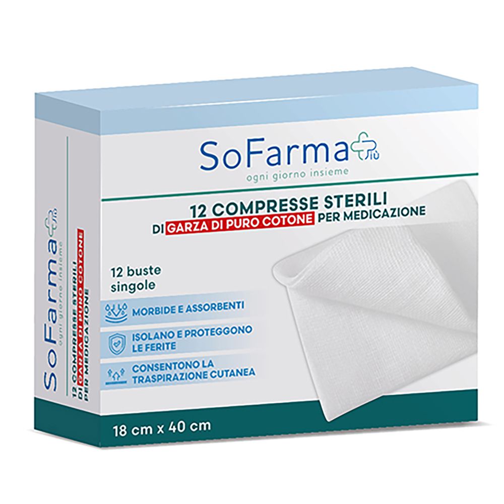 Garza Cotone 18X40 Sofarmapiu' 12 St Watte