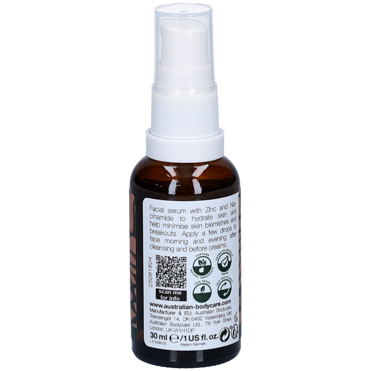 Australian Bodycare® Anti-Pickel-Serum mit Niacinamiden 10 %, Zink und Teebaumöl