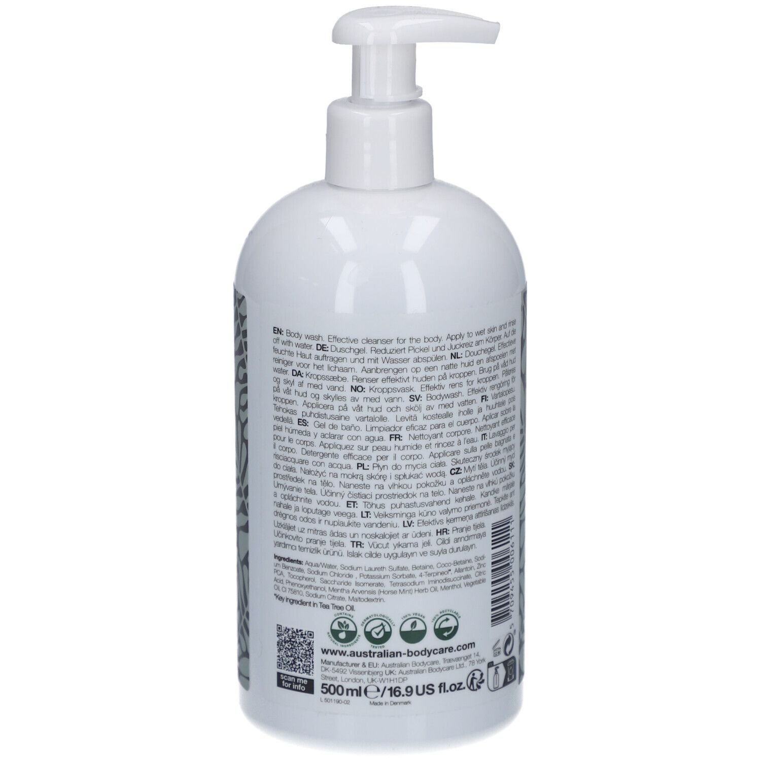 Australian Bodycare® Teebaumöl Duschgel bei unreiner & trockener Haut