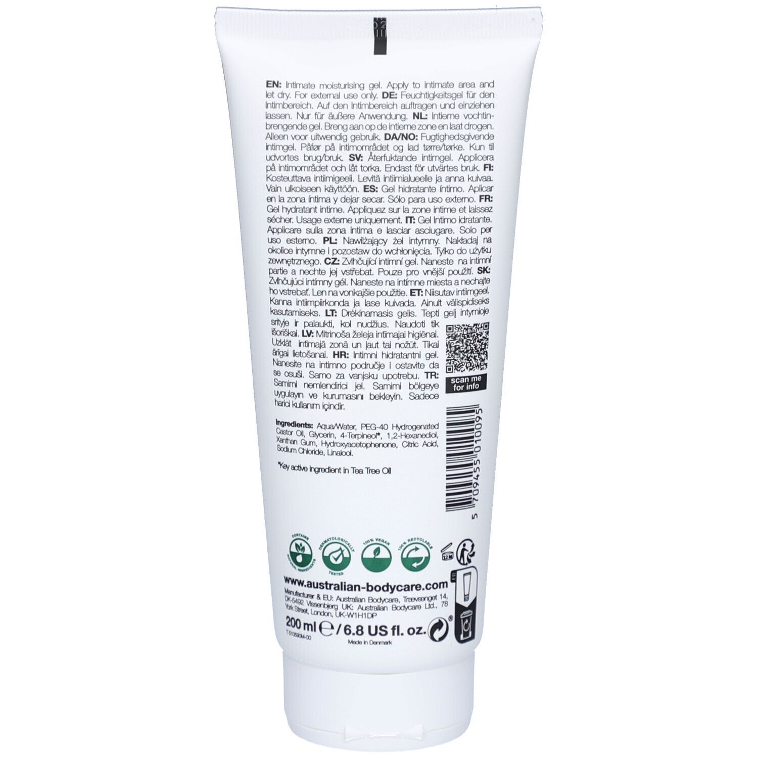 Australian Bodycare® Body Lotion mit Teebaumöl bei trockener & unreiner Haut