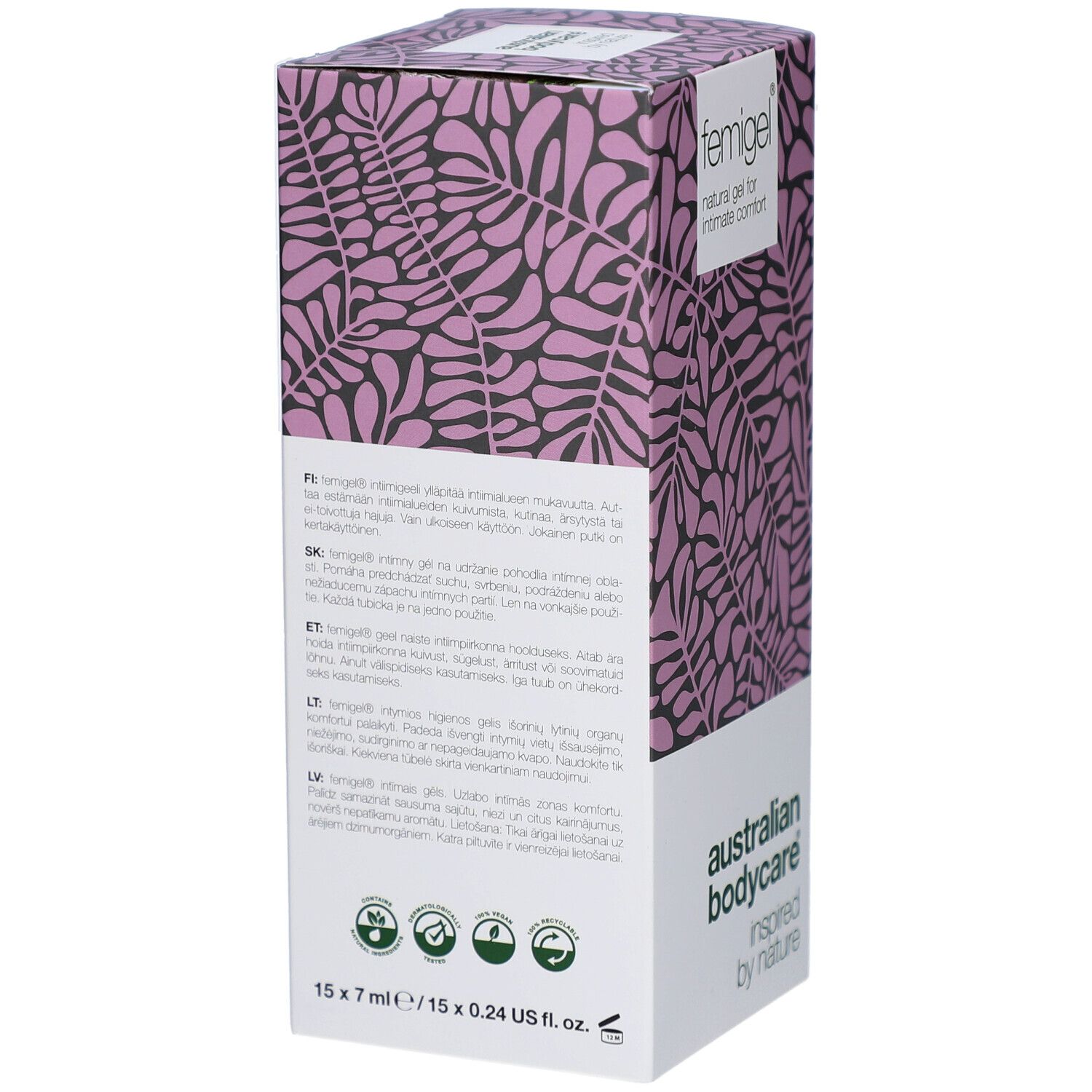 Australian Bodycare® Femigel Intimpflege Gel gegen Trockenheit & Juckreiz