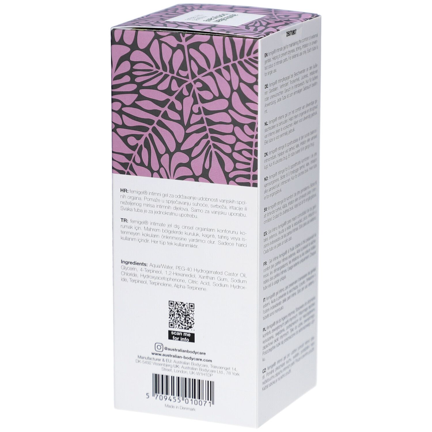 Australian Bodycare® Femigel Intimpflege Gel gegen Trockenheit & Juckreiz