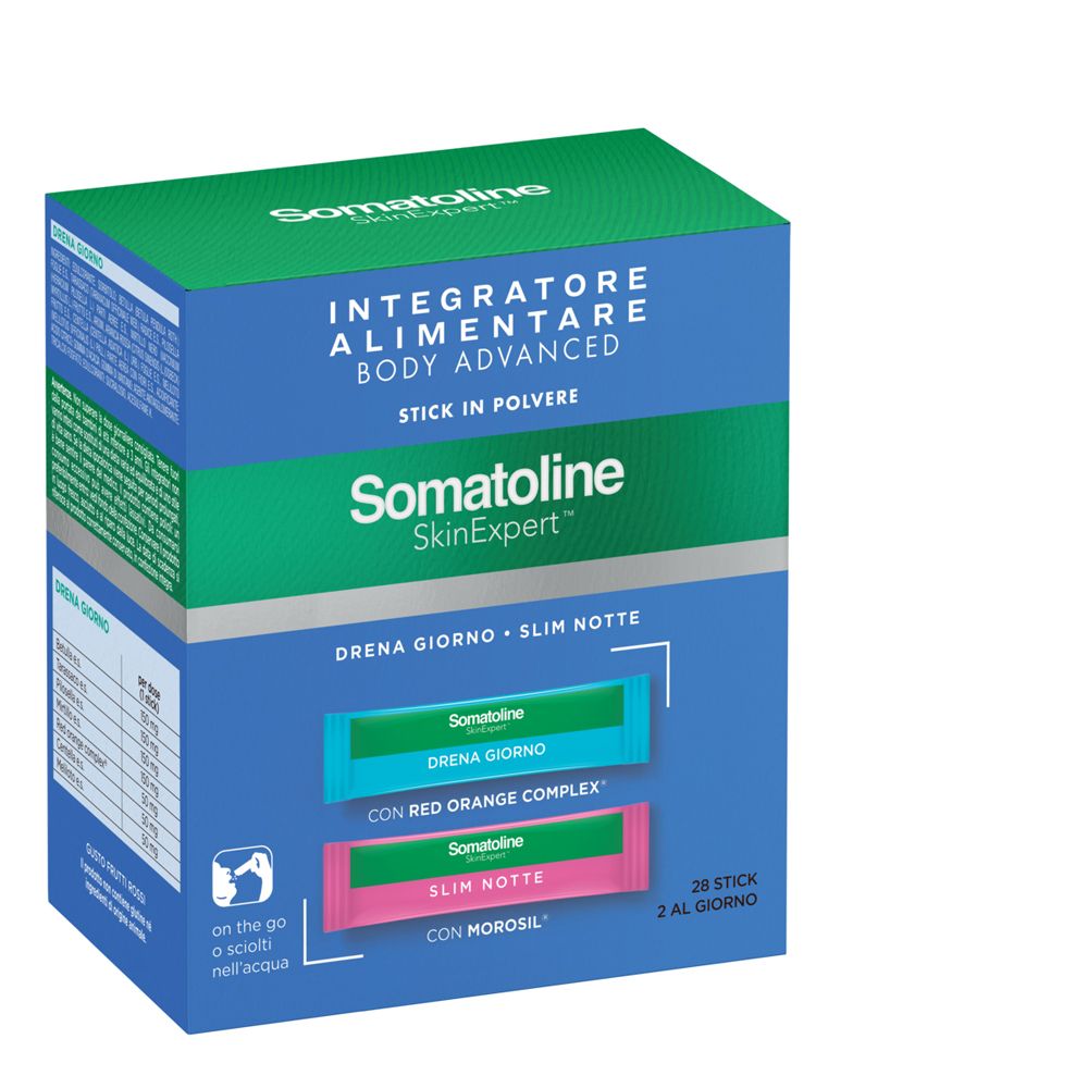 Somatoline SkinExpert Body Advanced Stick Drena Giorno + Slim Notte 56