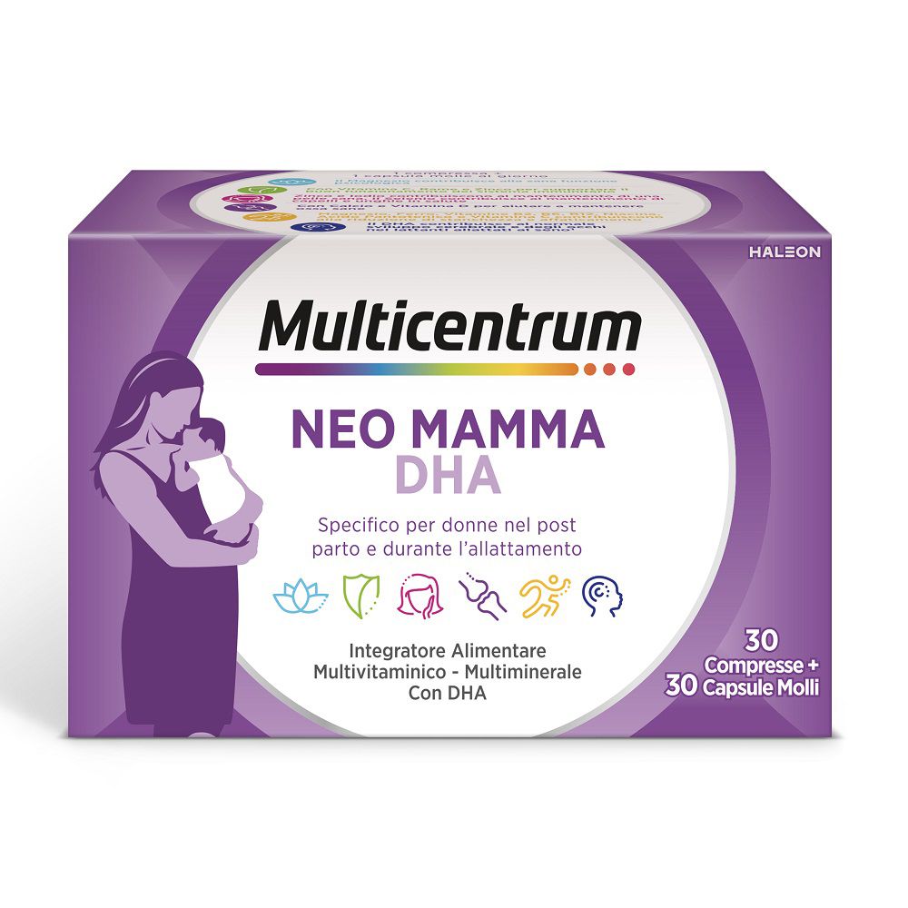 Multicentrum Neo Mamma DHA Compresse + Capsule Molli