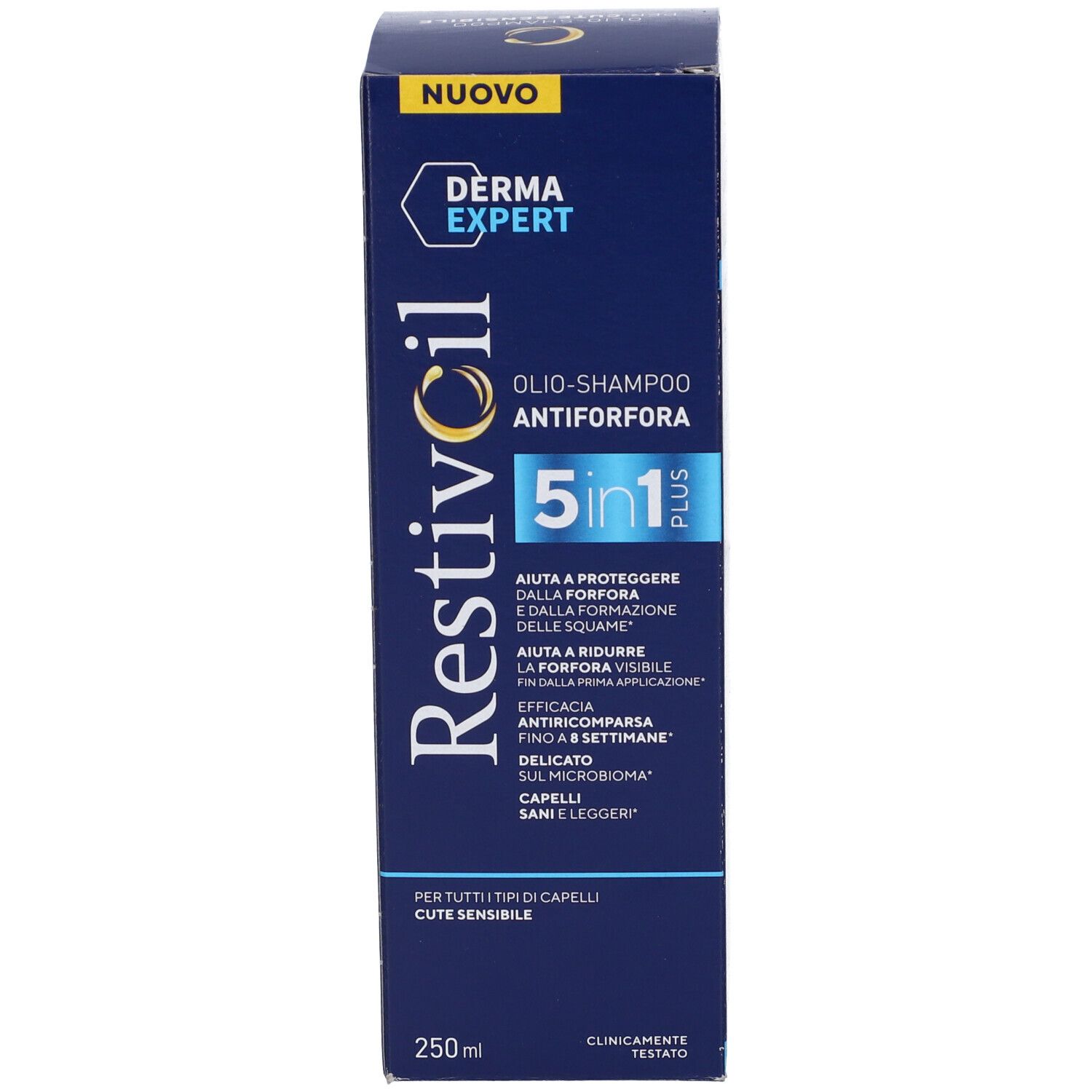 RestivOil 5in1 Plus Anti-Schuppen Öl-Shampoo, 250ml.