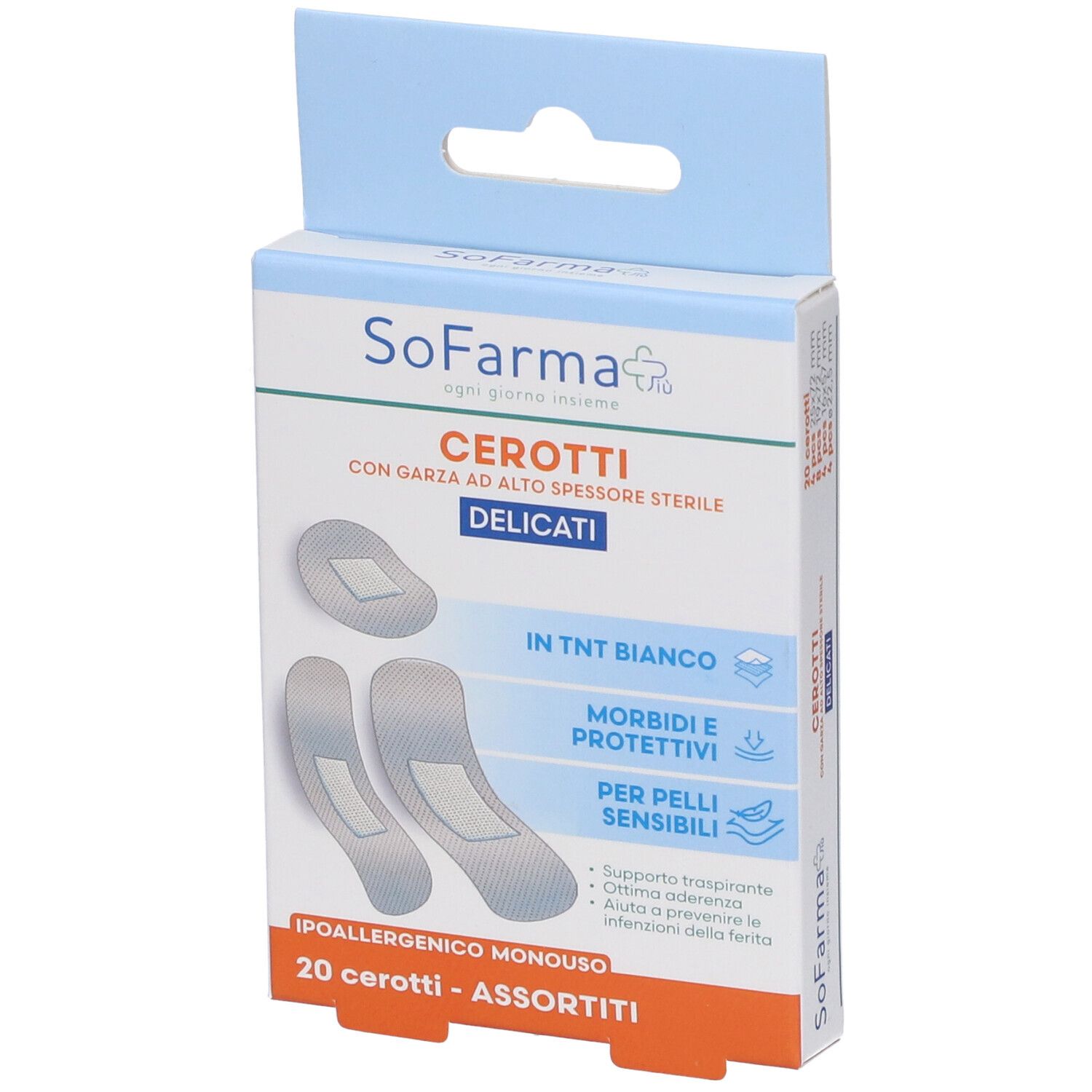 Cerotto DEL Assort Sofarmapiu' 20 St Pflaster