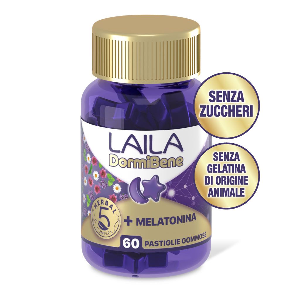Laila Dormibene 60Gommose 180 g Bonbons