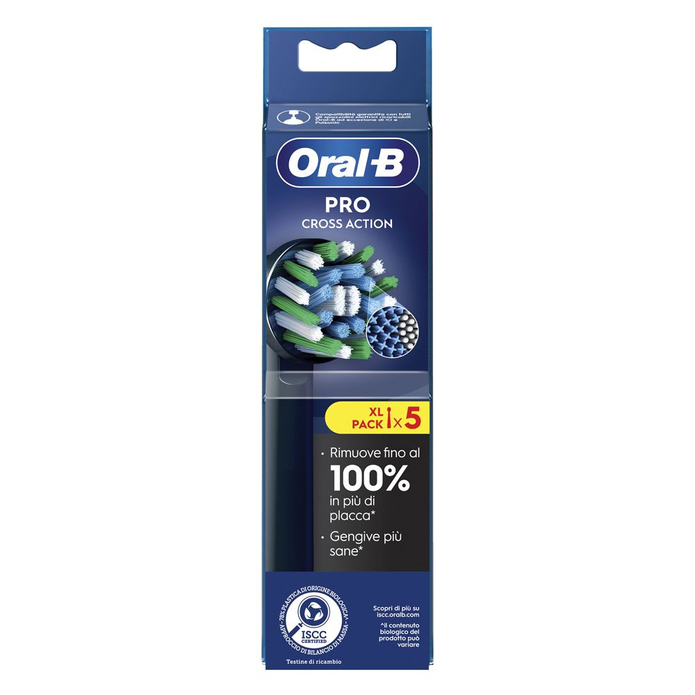 Oral-B Nero Testine Per Spazzolino, Azione Pro Cross (5X) - Immagine 10