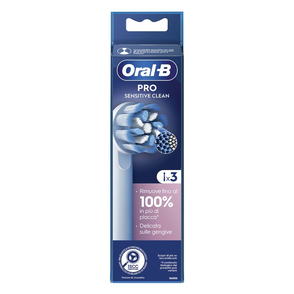 Oralb Power Refill Eb60-3 Sensitive Clean 3 Pezzi St