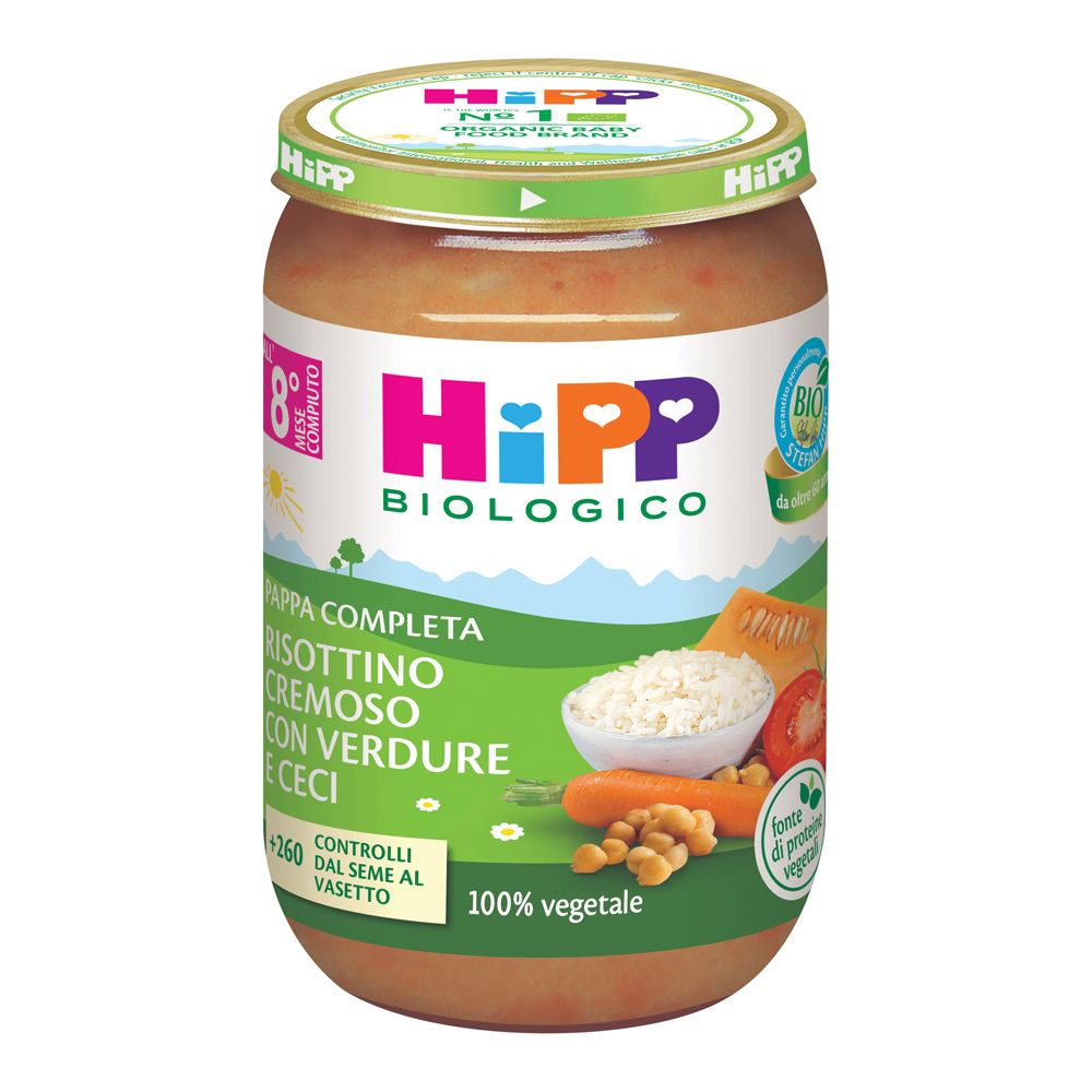 HIPP Risottino Cremoso Verdure Ceci