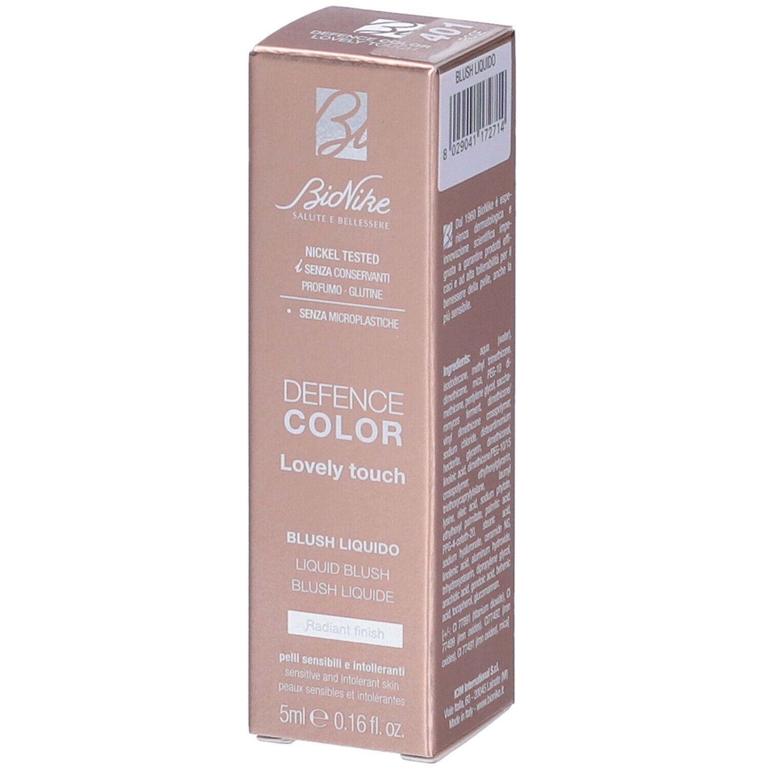 Defence Color Lovely Blush 401 5 ml Make up