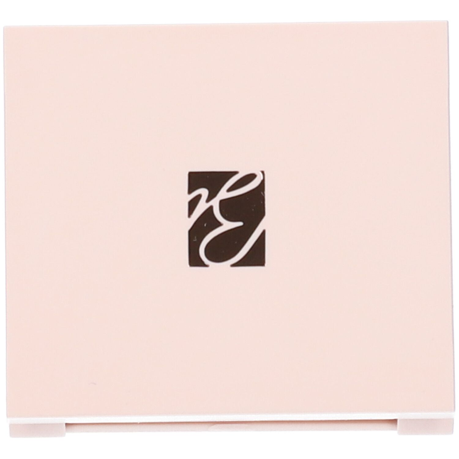 Palette ombretto rosa chiusa. Un logo è presente sulla parte superiore. Confezione rosa.