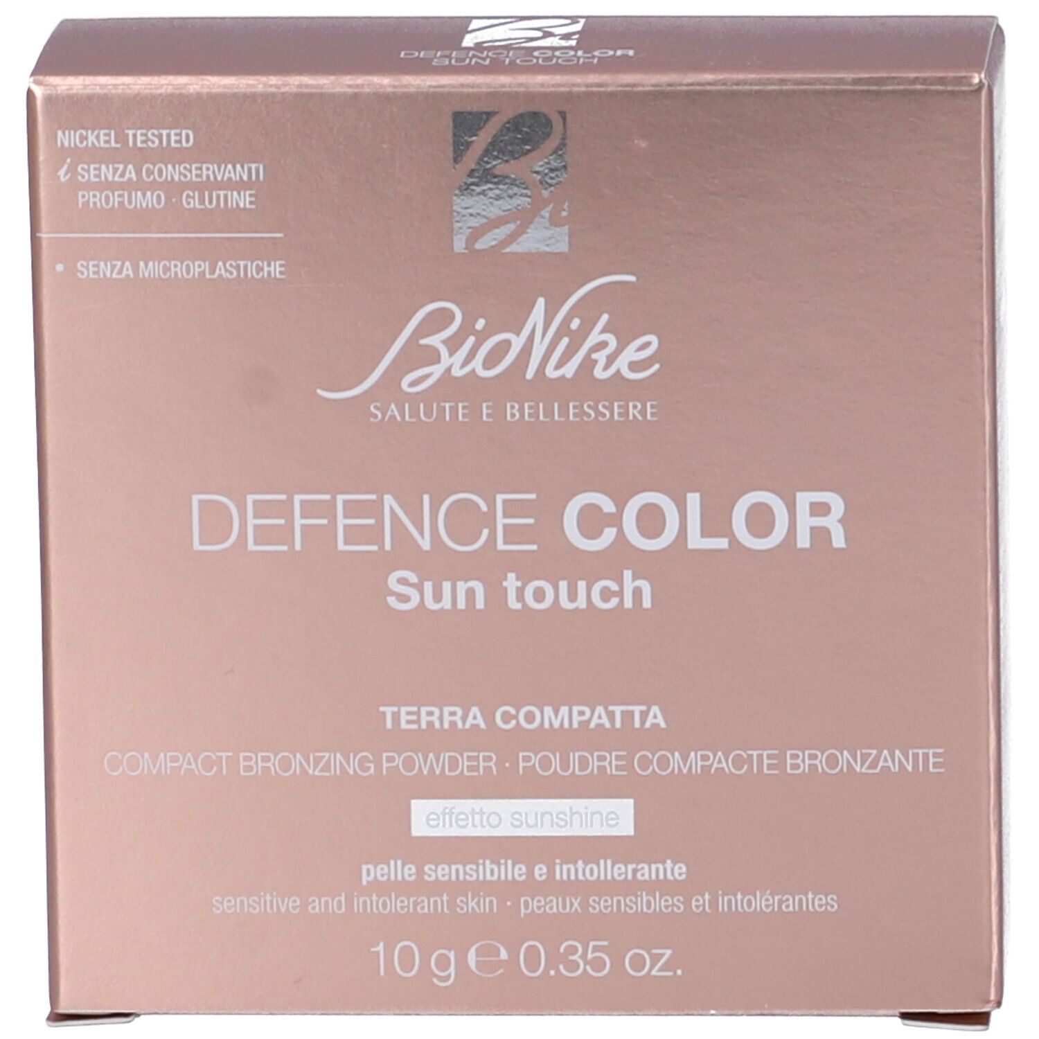 BioNike Defence Color Sun touch Kompakt-Bronzer, 10g.