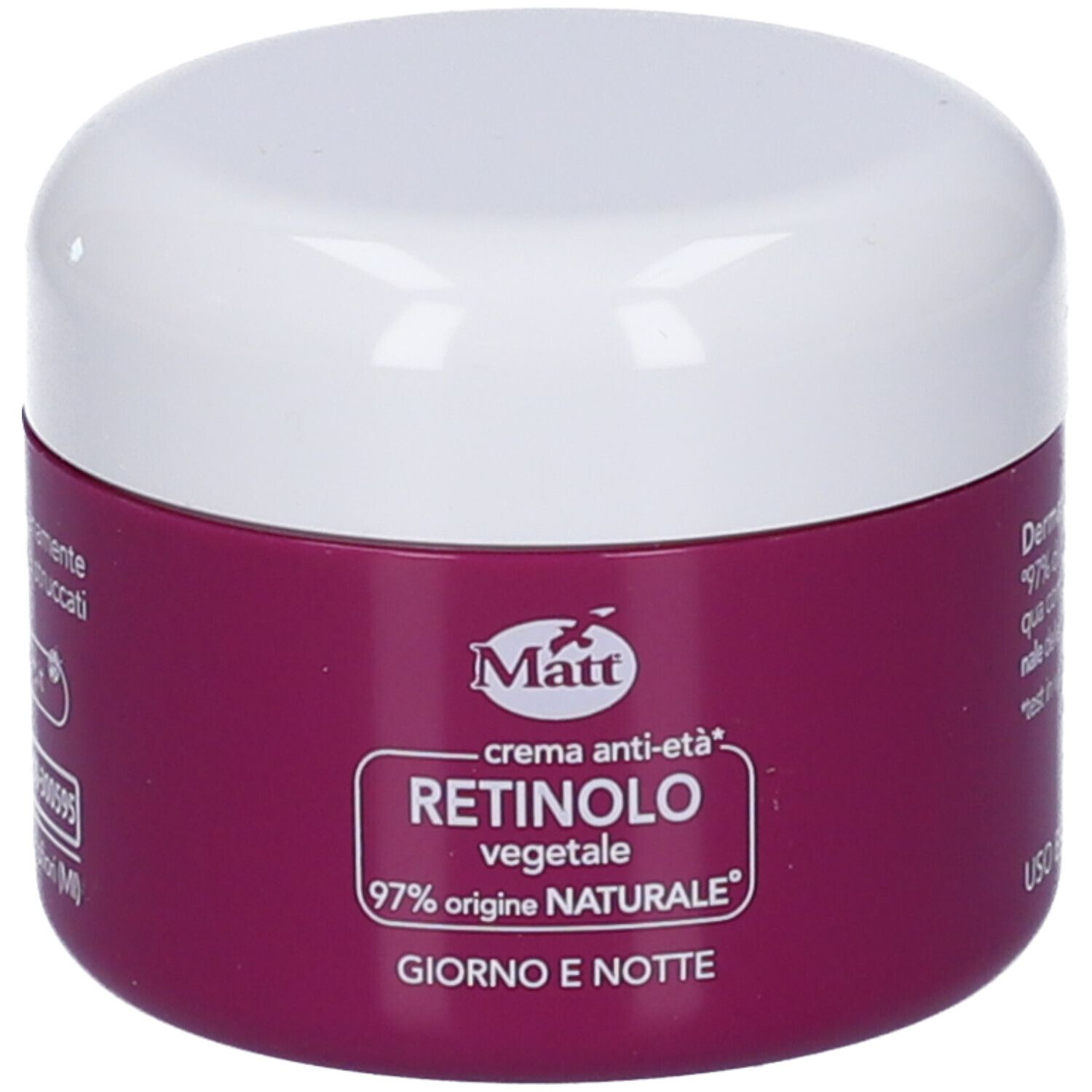 Matt Crema Anti Eta' Retinolo Vegetale- Risparmia il 10% con il codice: aed0926