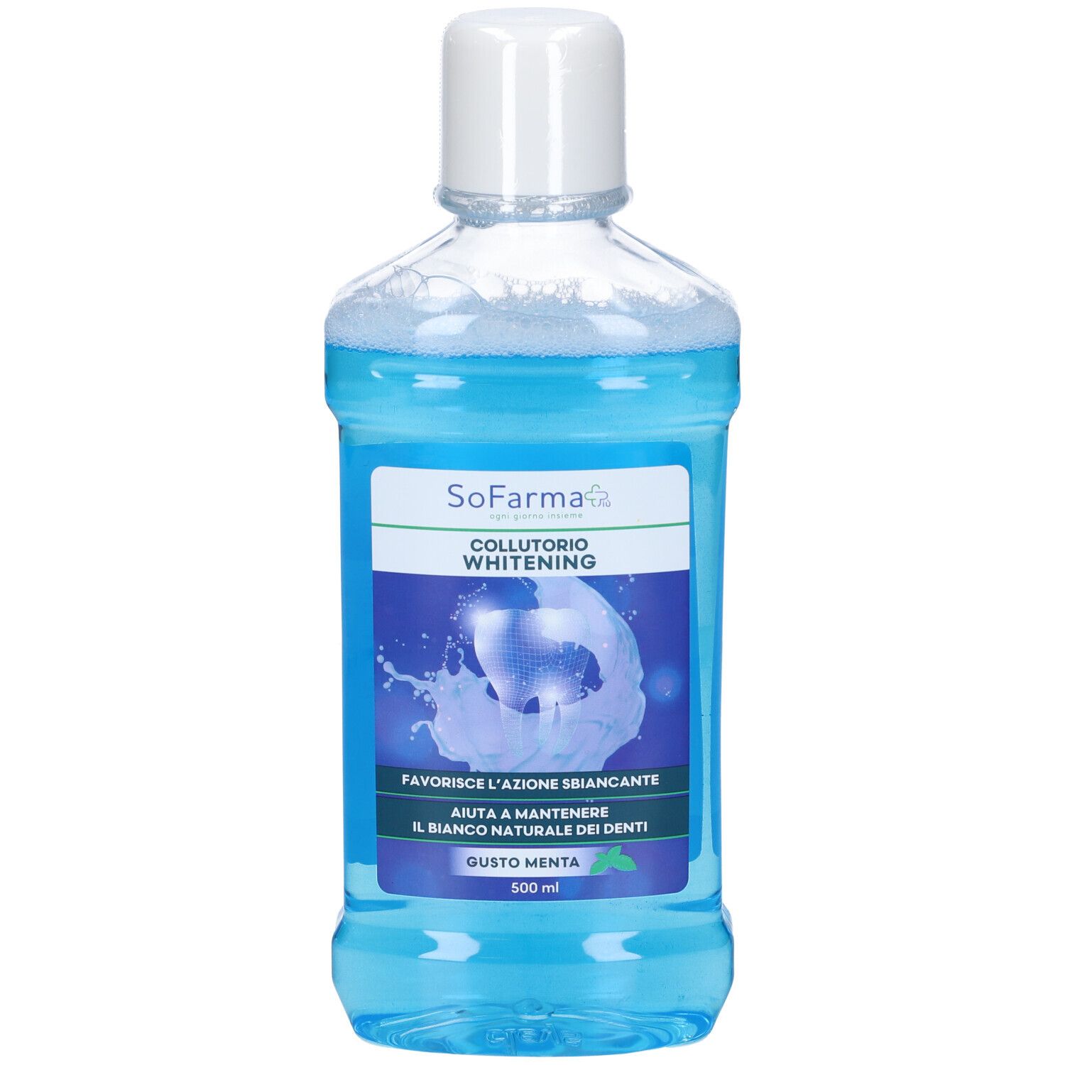 Collutorio Whiten Sofarmapiu' 500 ml Mundwasser