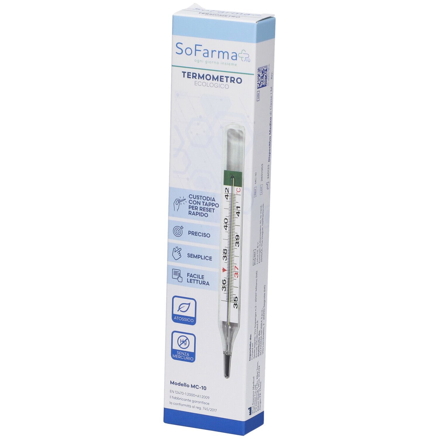 Ökologisches Gallio-Thermometer Sofarmapiu' Sofarmapiu'
