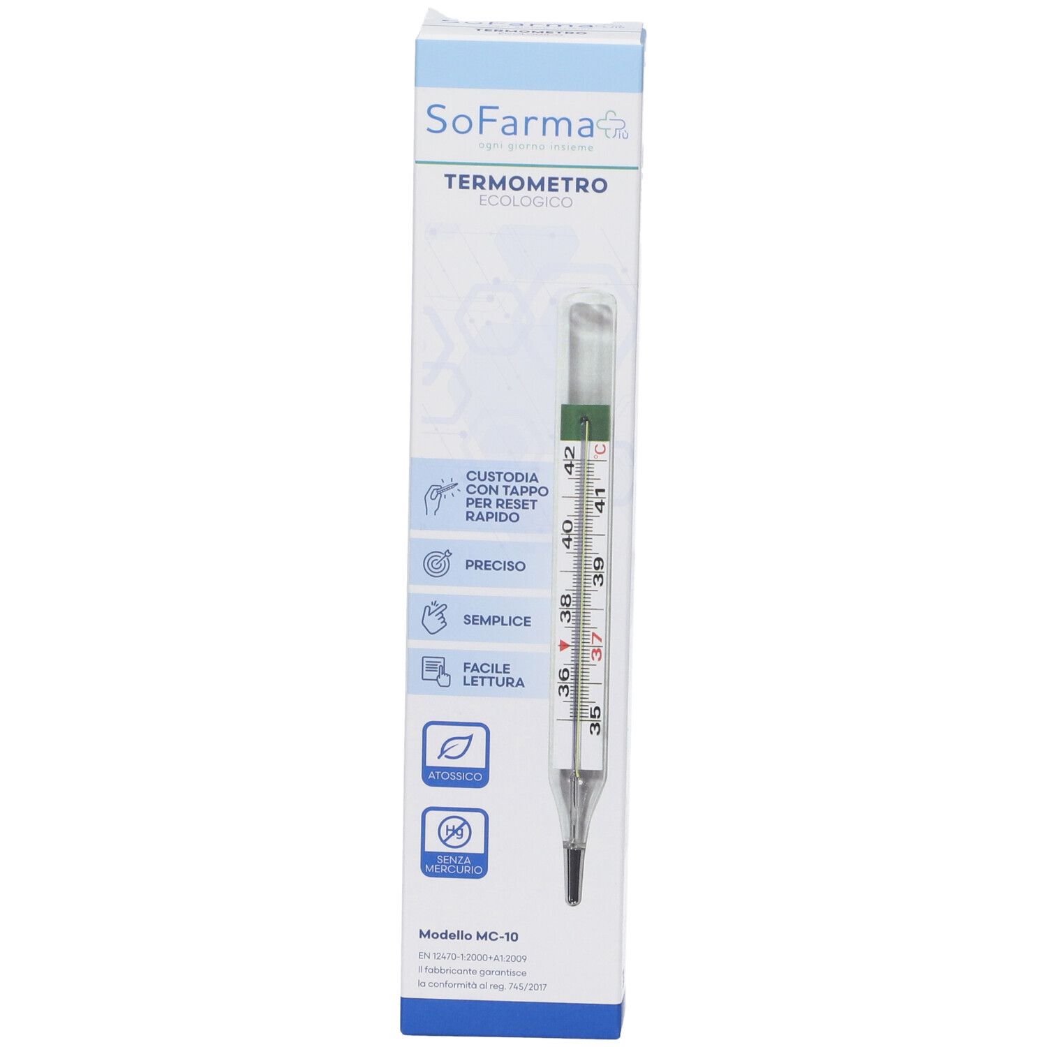 Ökologisches Gallio-Thermometer Sofarmapiu' Sofarmapiu'