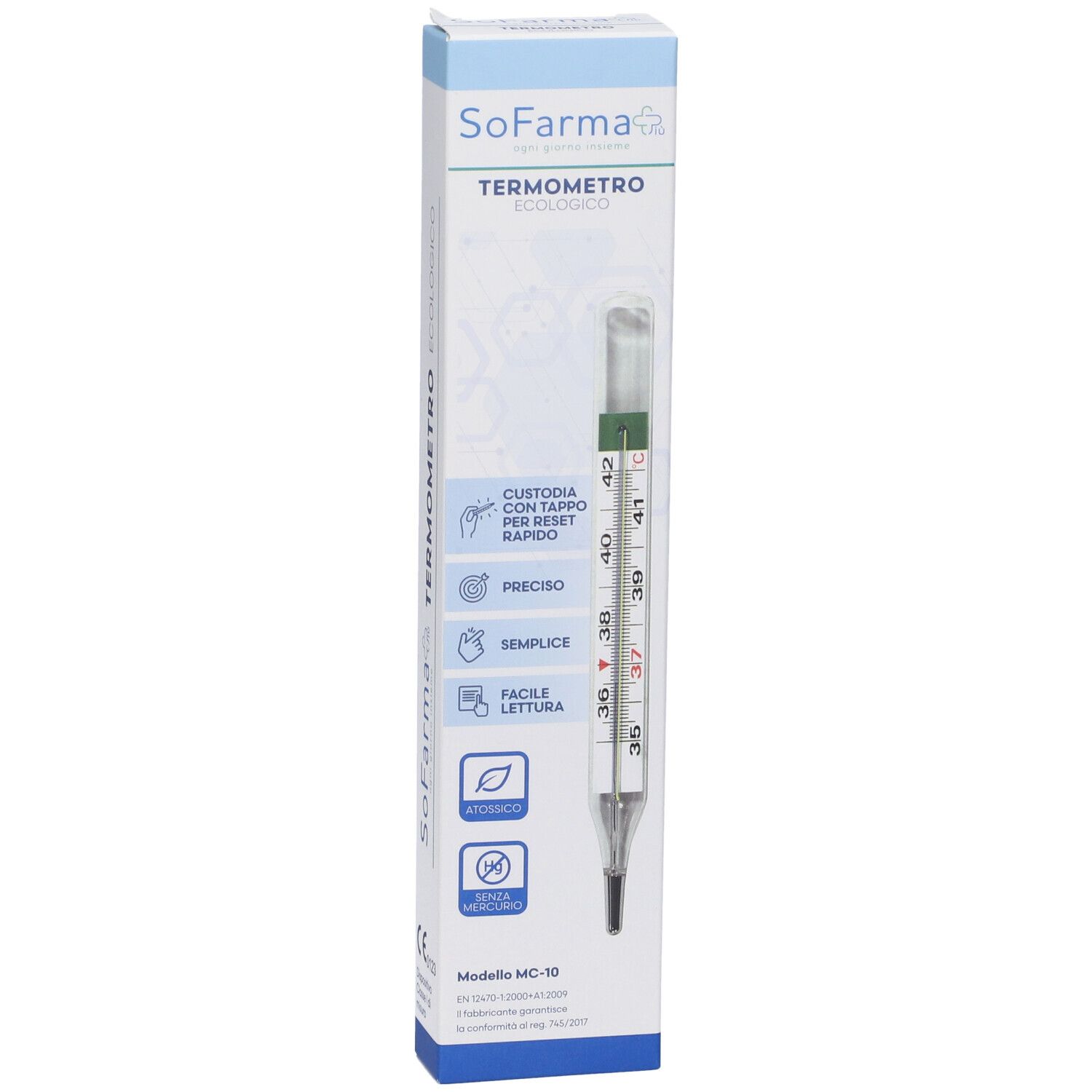 Ökologisches Gallio-Thermometer Sofarmapiu' Sofarmapiu'
