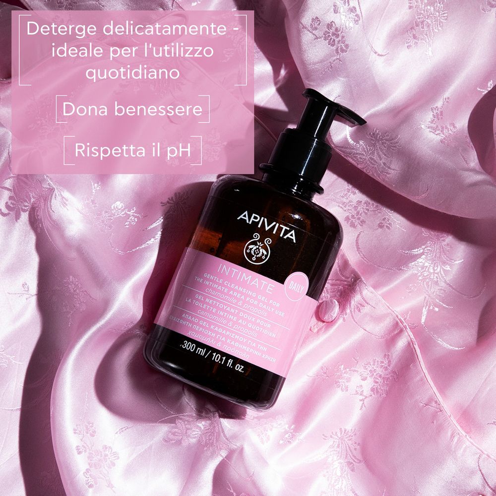 Apivita Intimate Daily Detergente Intimo Delicato Uso Quotidiano - Risparmia Il 10% Con Il Codice: Apivita0726