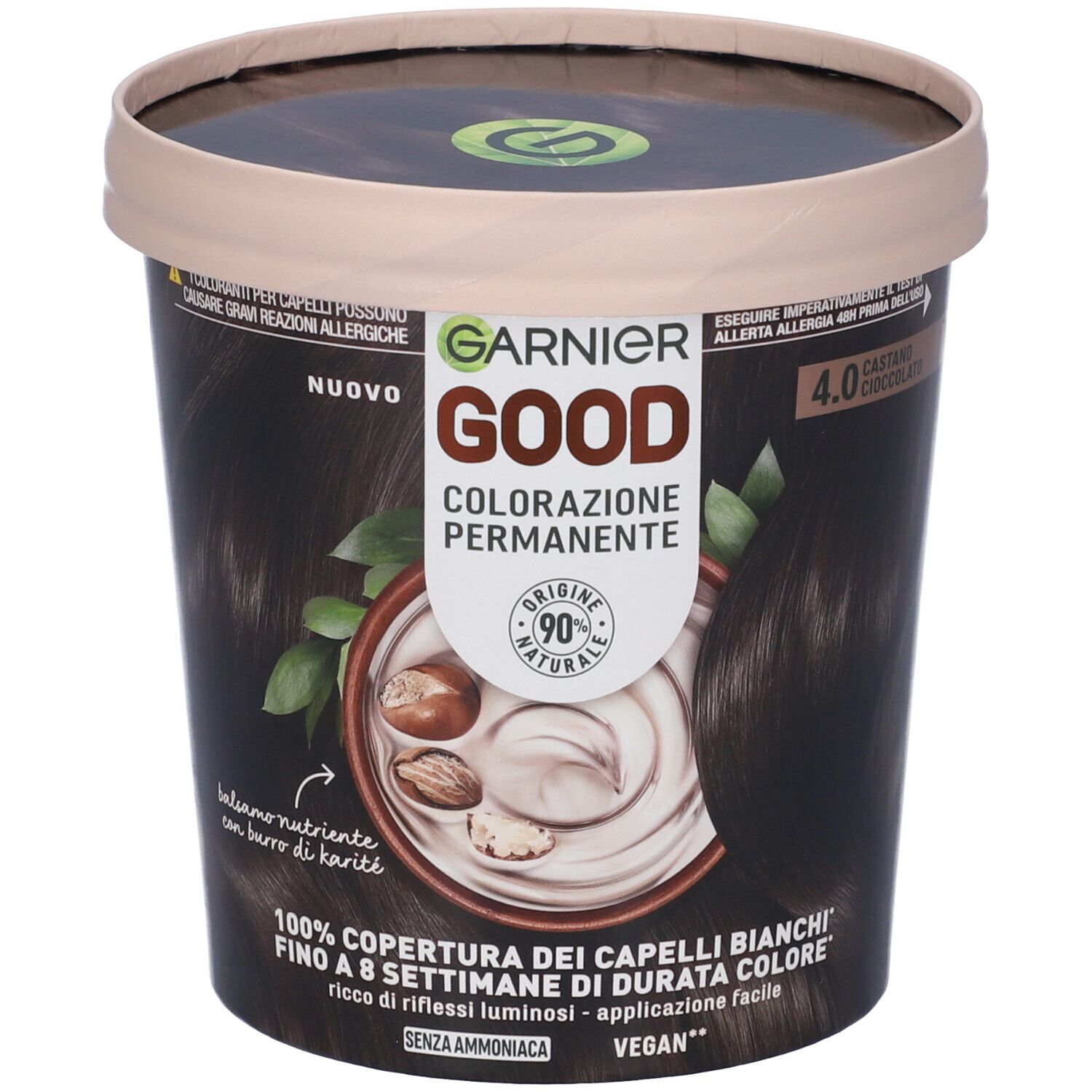 Garnier Good Colorazione Permanente 4.0 Castano Cioccolato