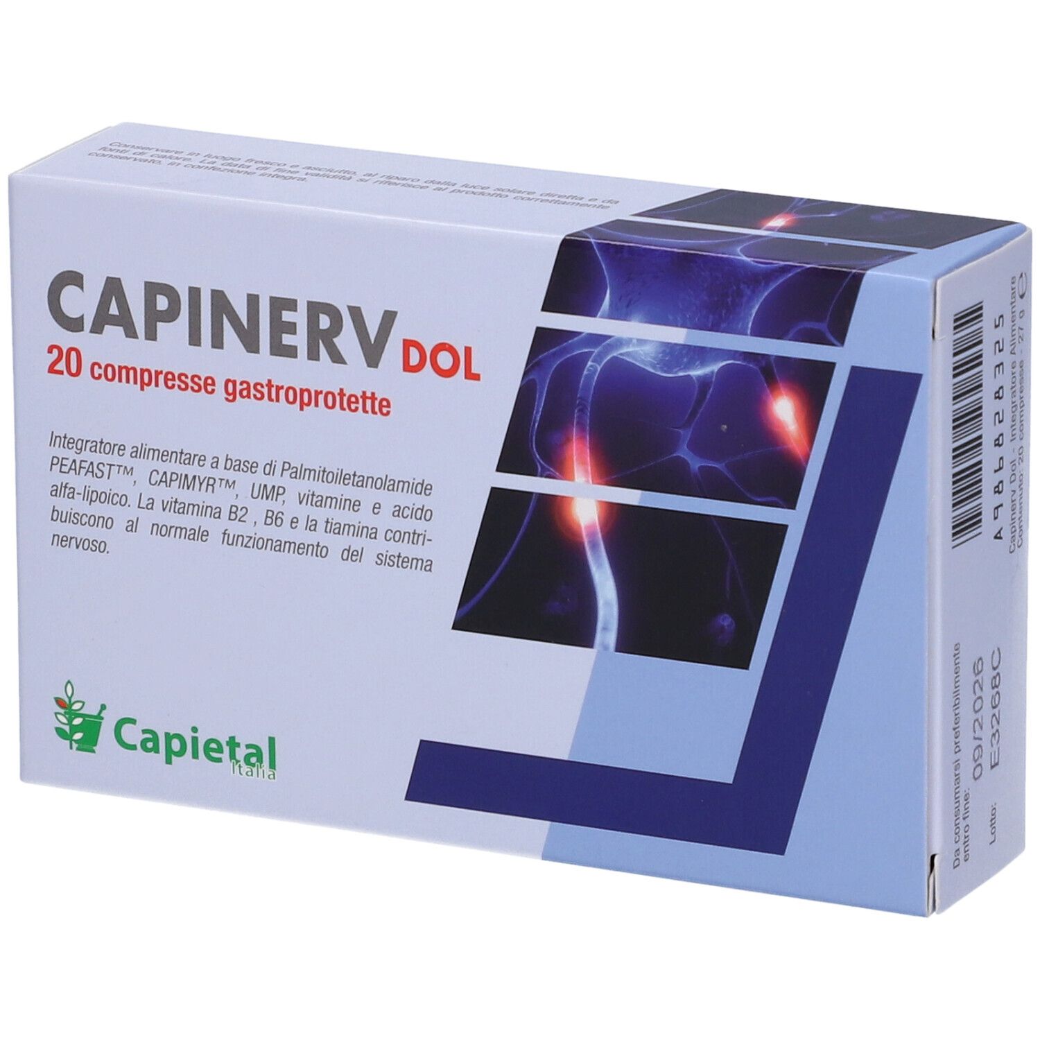 CAPINERV DOL 20CPR GASTROPROT