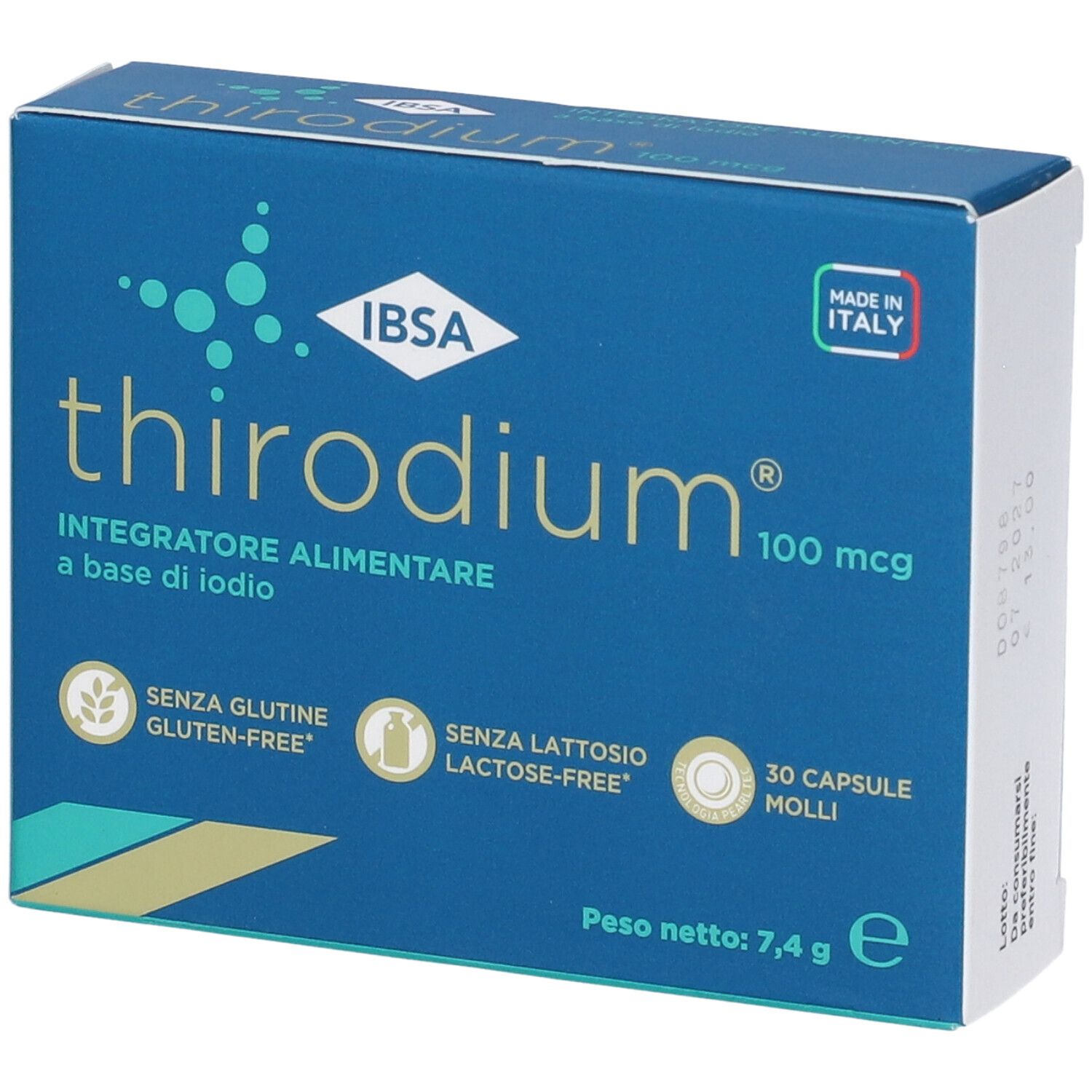 Thirodium 100Mcg 30Cps Molli 7,4 g Kapseln