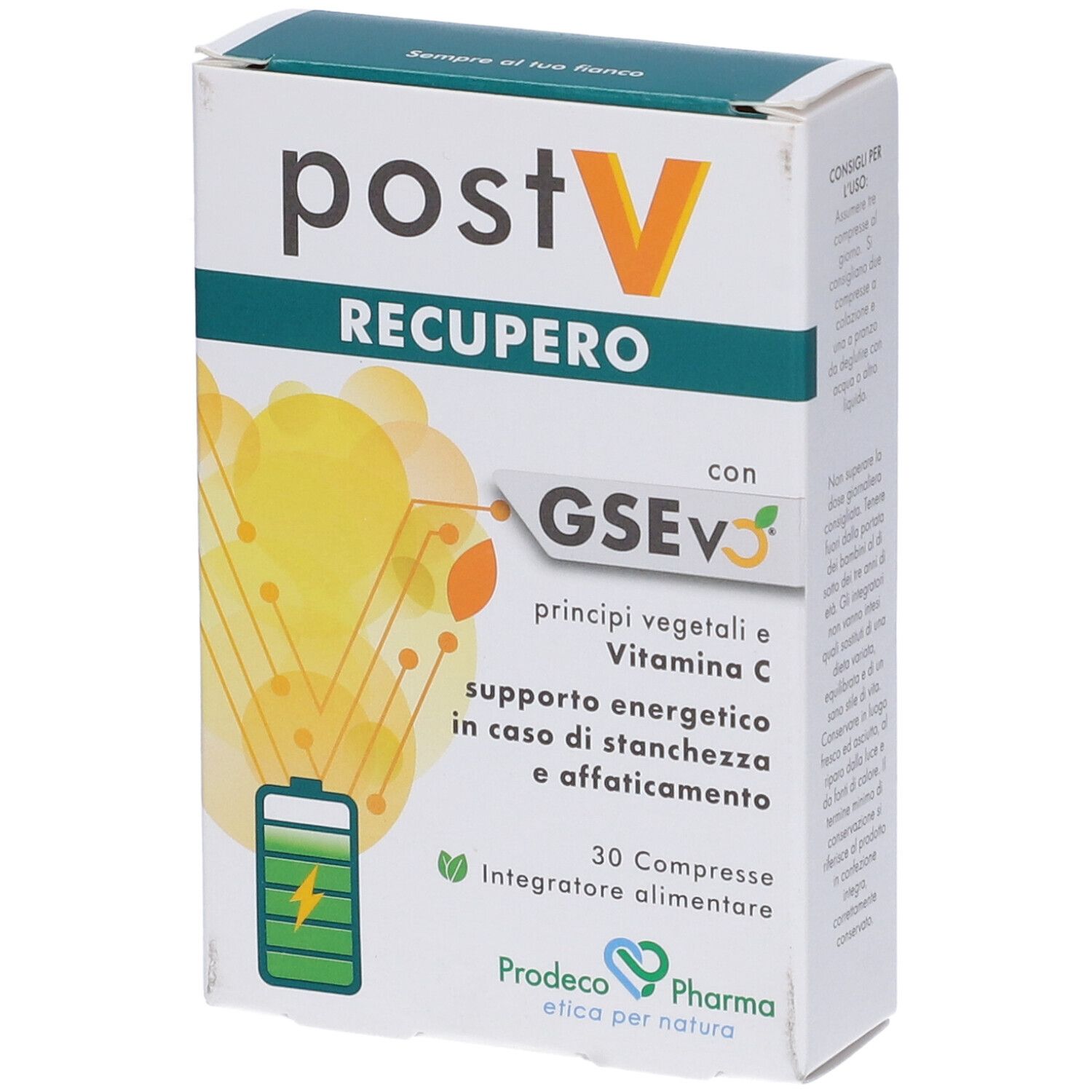 Postv Recupero 30 Compresse