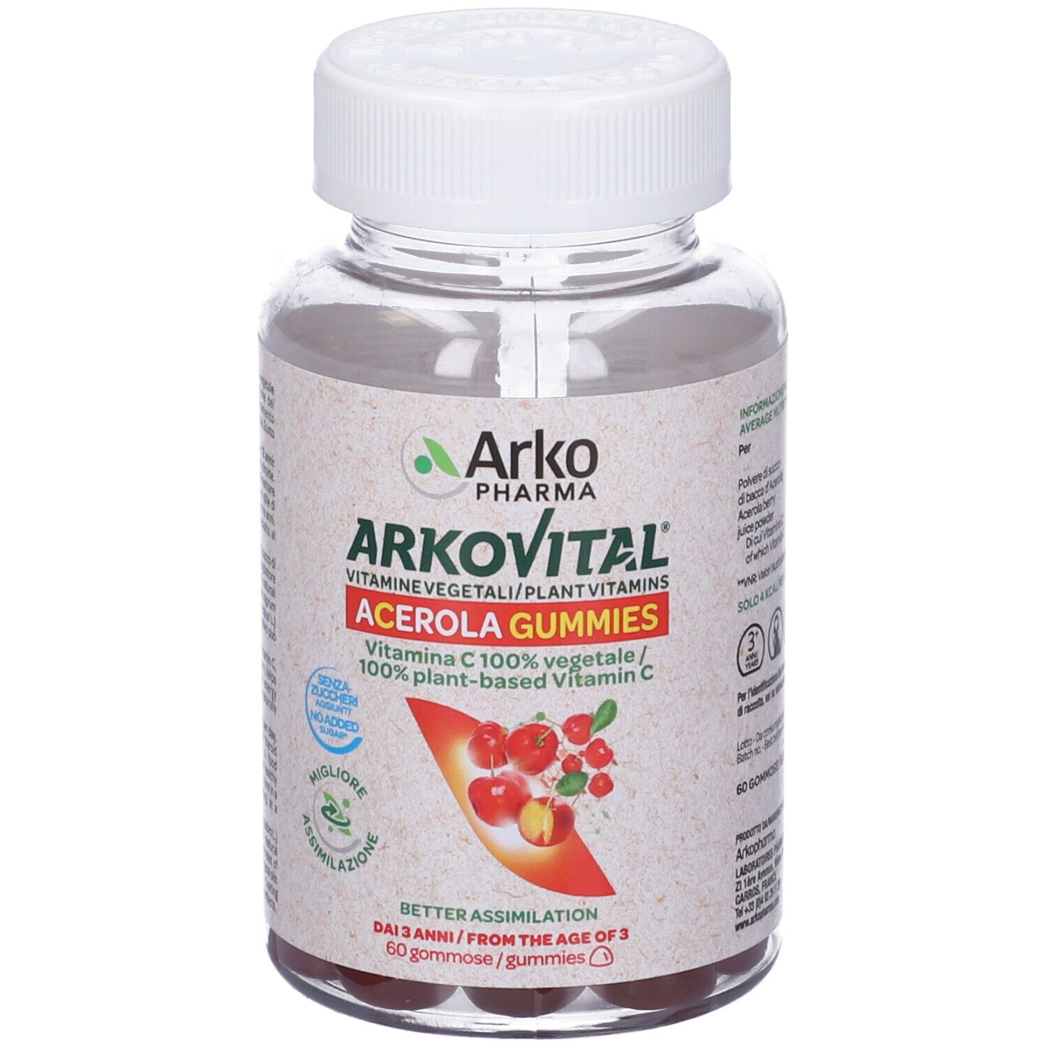 Arkovital Acerola Caramelle Gommose - risparmia il 10% con il codice: ARKO10