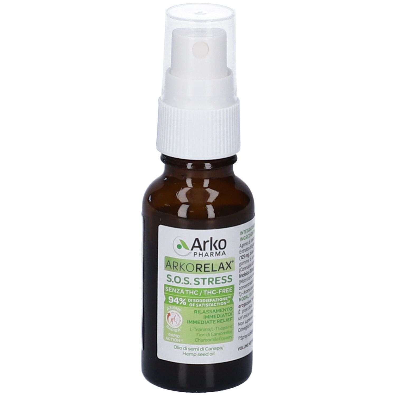 Arkorelax Sos Stress Flacone Spray- risparmia il 10% con il codice: arkofarma
