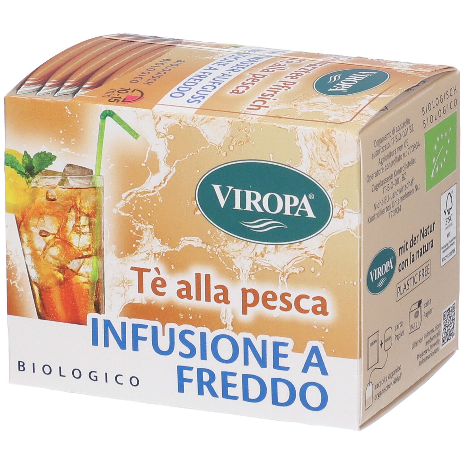 Viropa Te' Pesca Bio Bustine Filtro 15 Pz Filtro