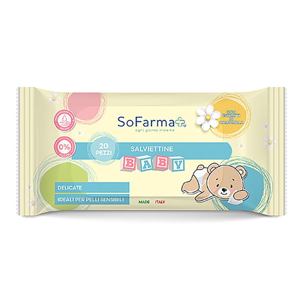 Sofarmapiu' Salviettine Baby Camomilla
