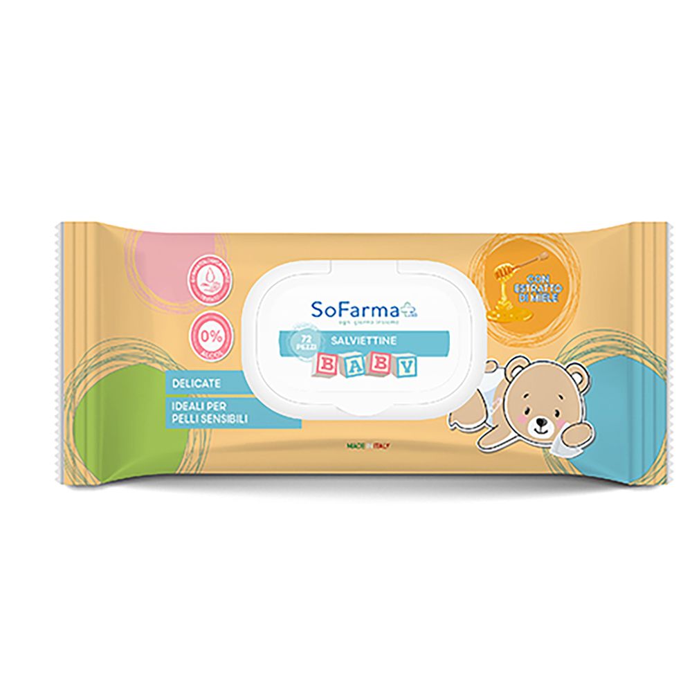 Sofarmapiu' Salviettine Baby Miele