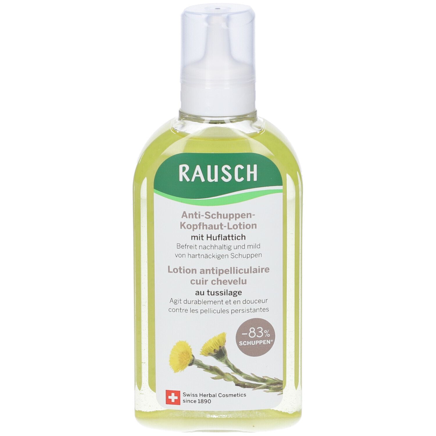 RAUSCH Lozione Antiforfora Per Cuoio Capelluto Alla Tussilaggine