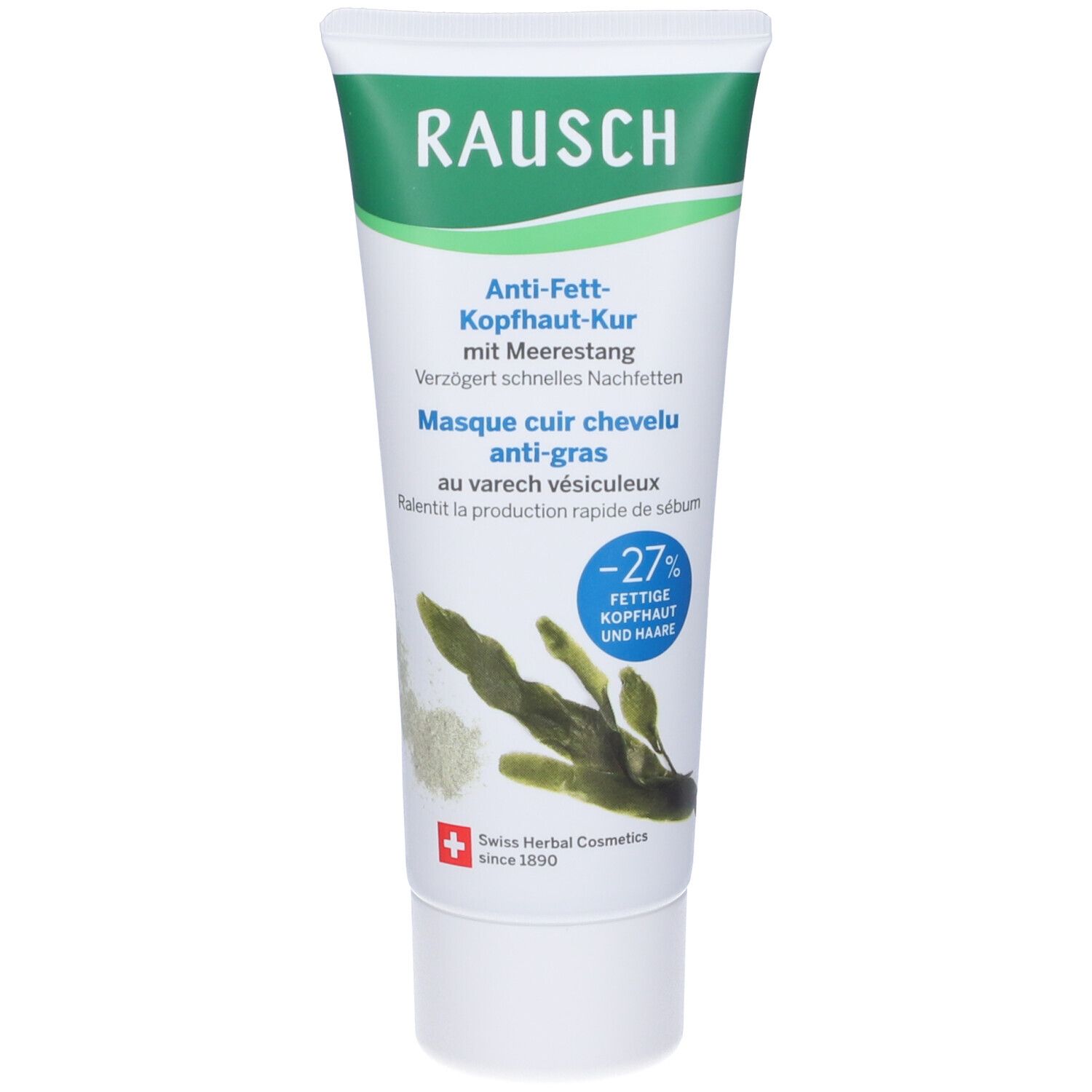 RAUSCH Maschera Antisebo Per Cuoio Capelluto Alla Quercia Marina