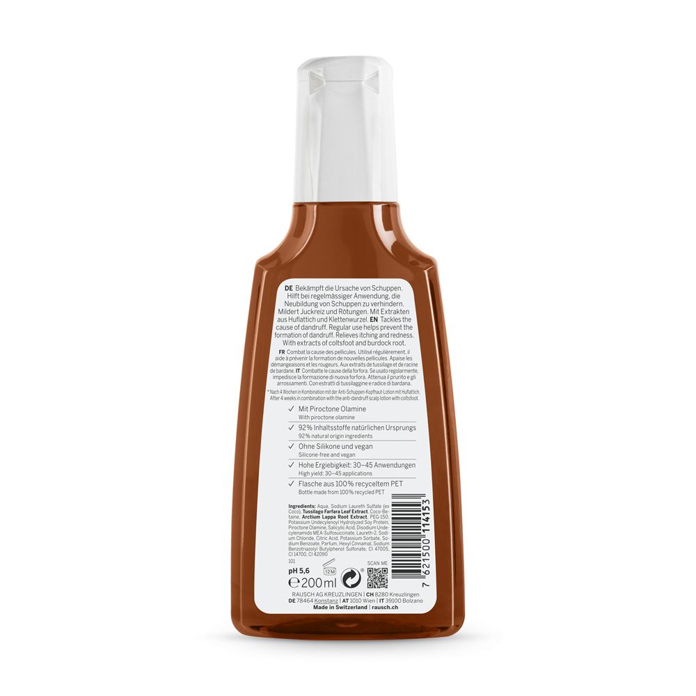 Rausch Shampoo Antiforfora Alla Tussilaggine