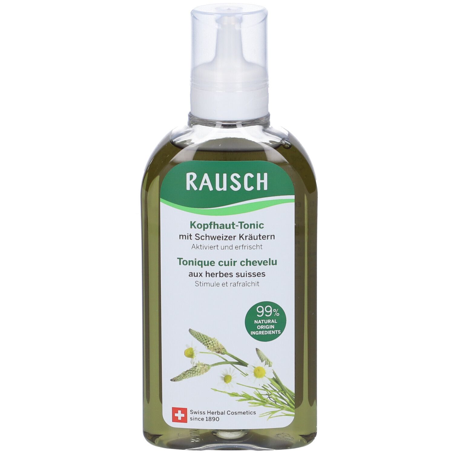 RAUSCH Tonificante Per Cuoio Capelluto Alle Erbe Svizzere