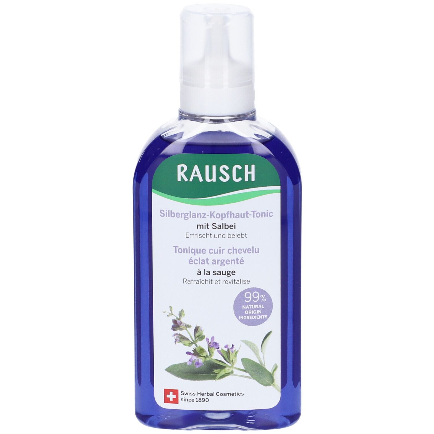 RAUSCH Tonificante Per Cuoio Capelluto Lucentezza Argentea Alla Salvia