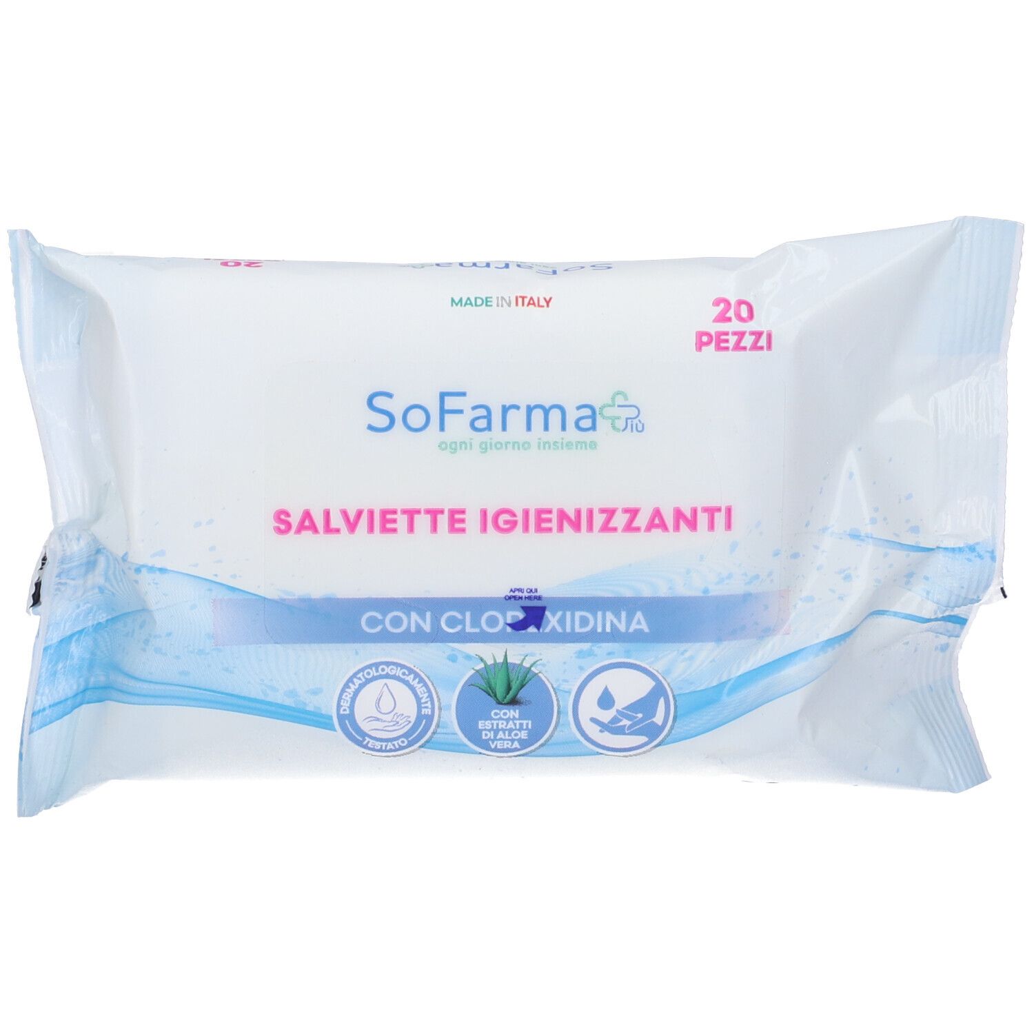 Salviettine Igien Sofarmapiu 20 St Tücher